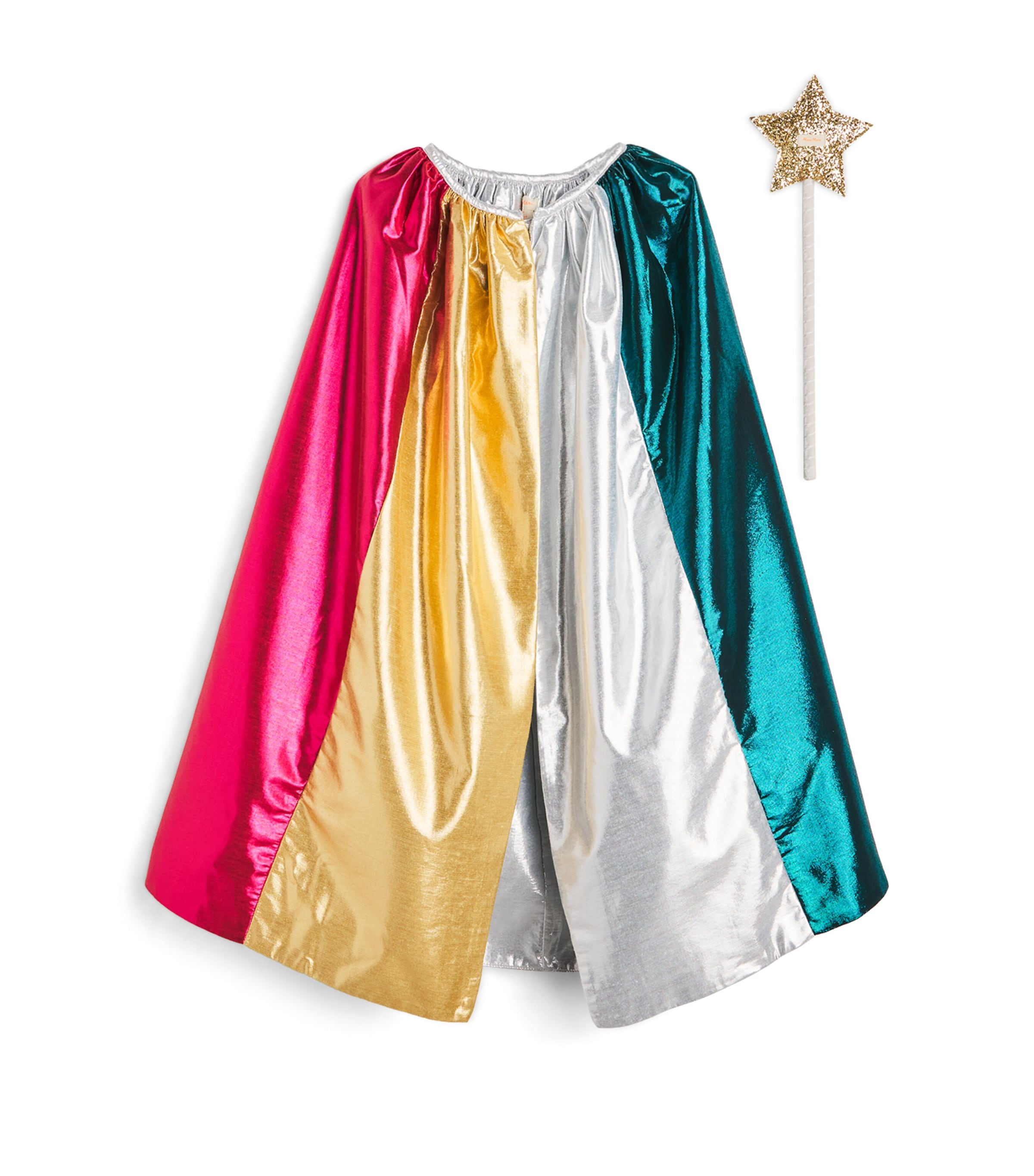 Meri Meri Rainbow Cape Costume Set In Multi