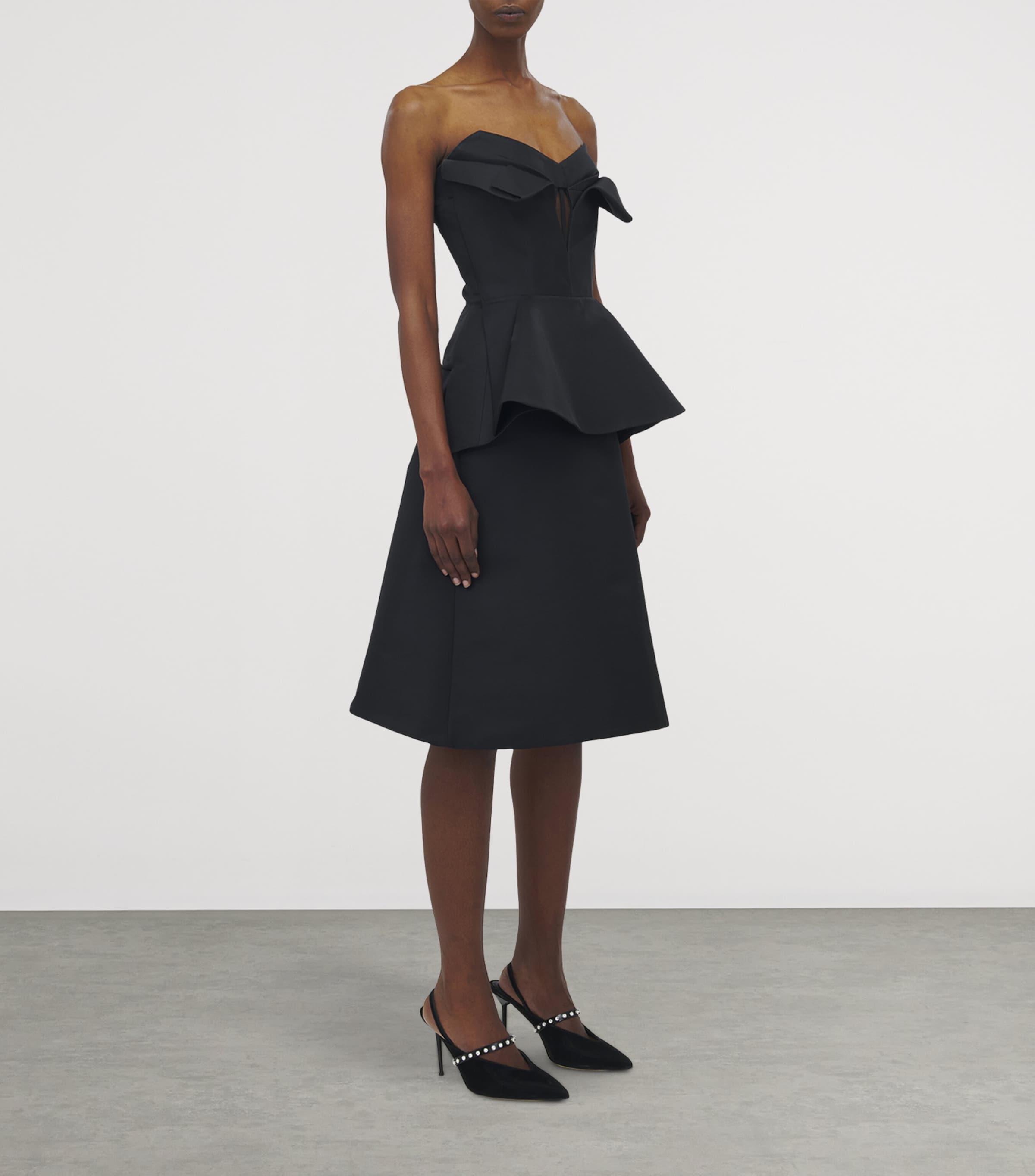 ワンピース ALEXANDER MCQUEEN Women Mid Skirts 829113QLAER 1000 BLACK Mini Pleated Skirt | ALEXANDER MCQUEEN | elysewalker