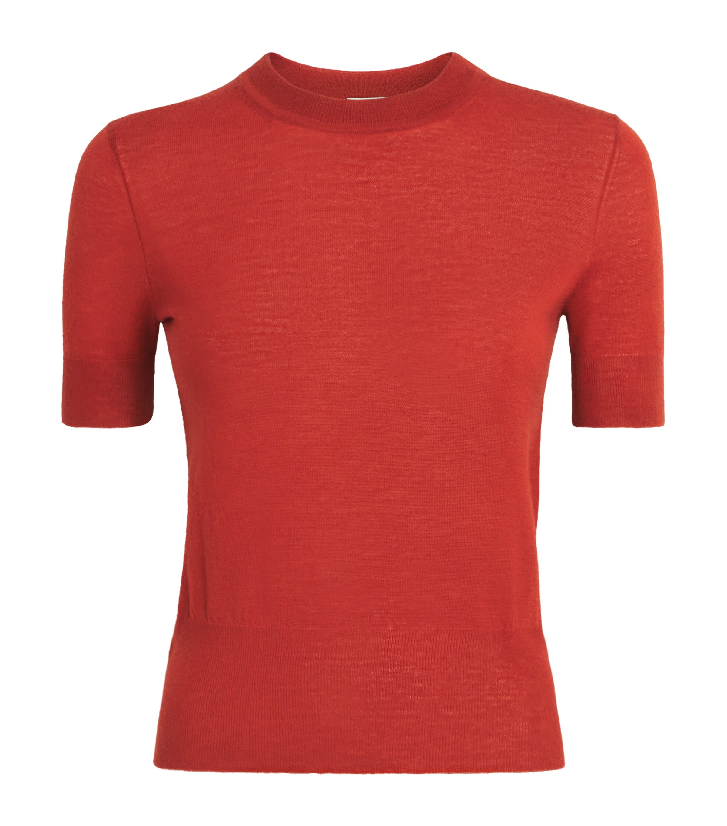 Joseph Womens Cashmere Cashair T-Shirt Spice Image 1