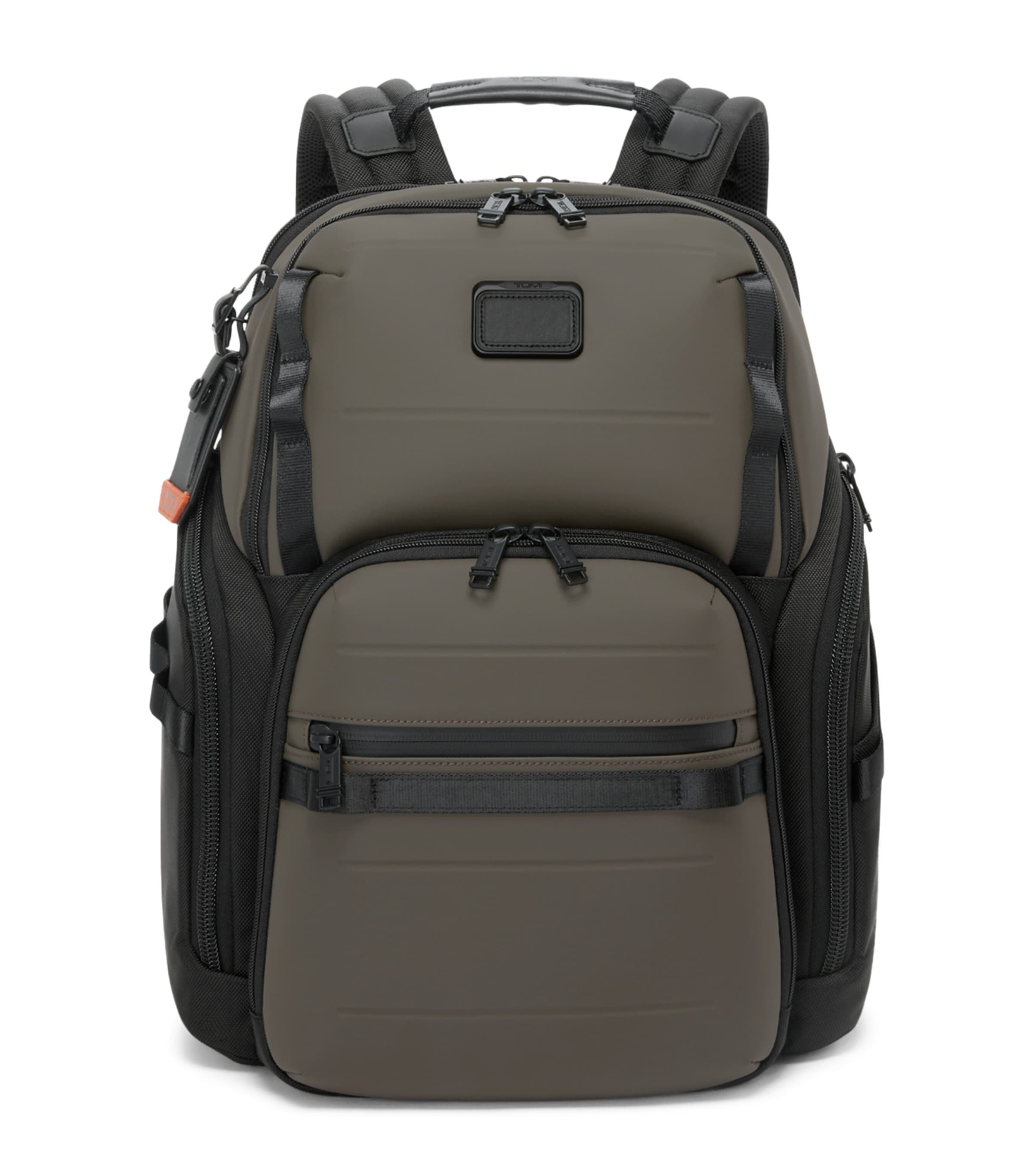 Tumi Alpha Bravo Business Search Backpack Terra Brown Image 1