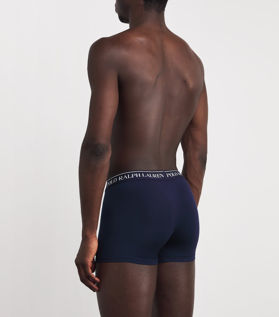 Stretch-Cotton Classic Trunks (Pack of 3) 3PK NVY/FD MINT/LAVN Image 3