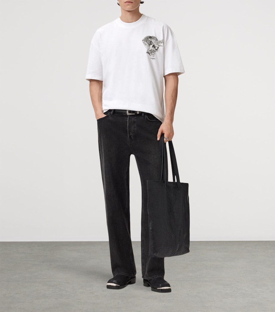 Cotton Mysteries Graphic T-Shirt OPTIC WHITE Image 3