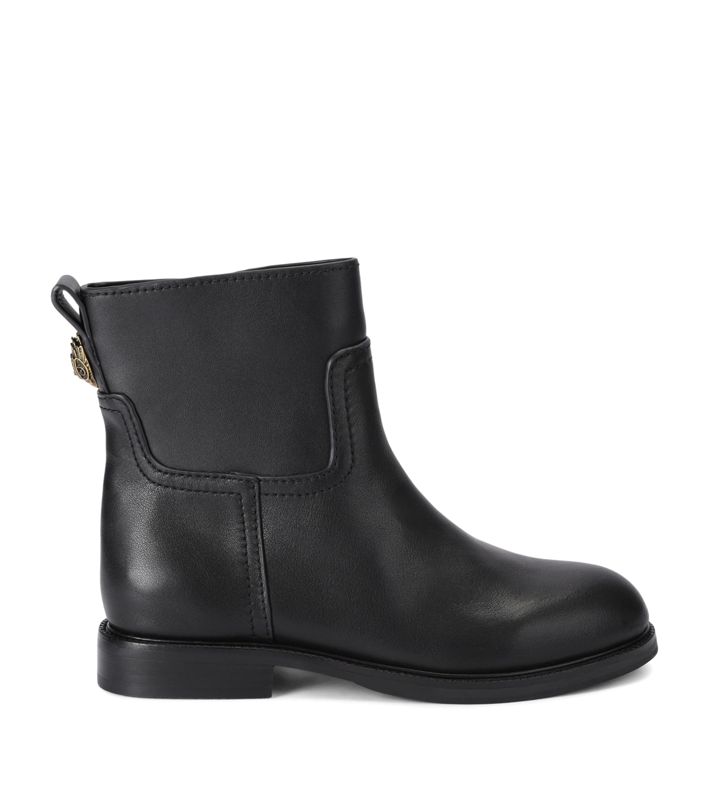 Kurt Geiger London Leather Sloane Ankle Boots Black Image 1