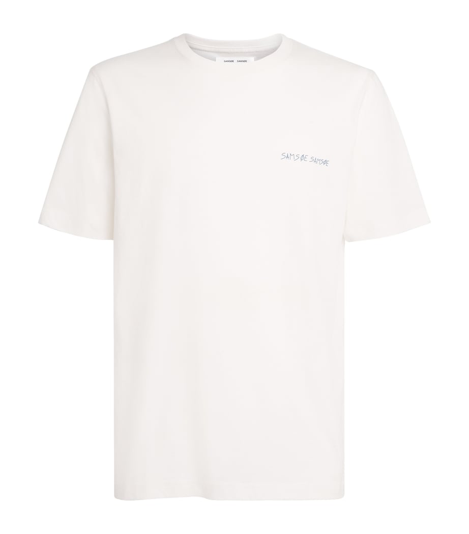 Cotton Dinner T-Shirt OATMEAL FEAST Image 1