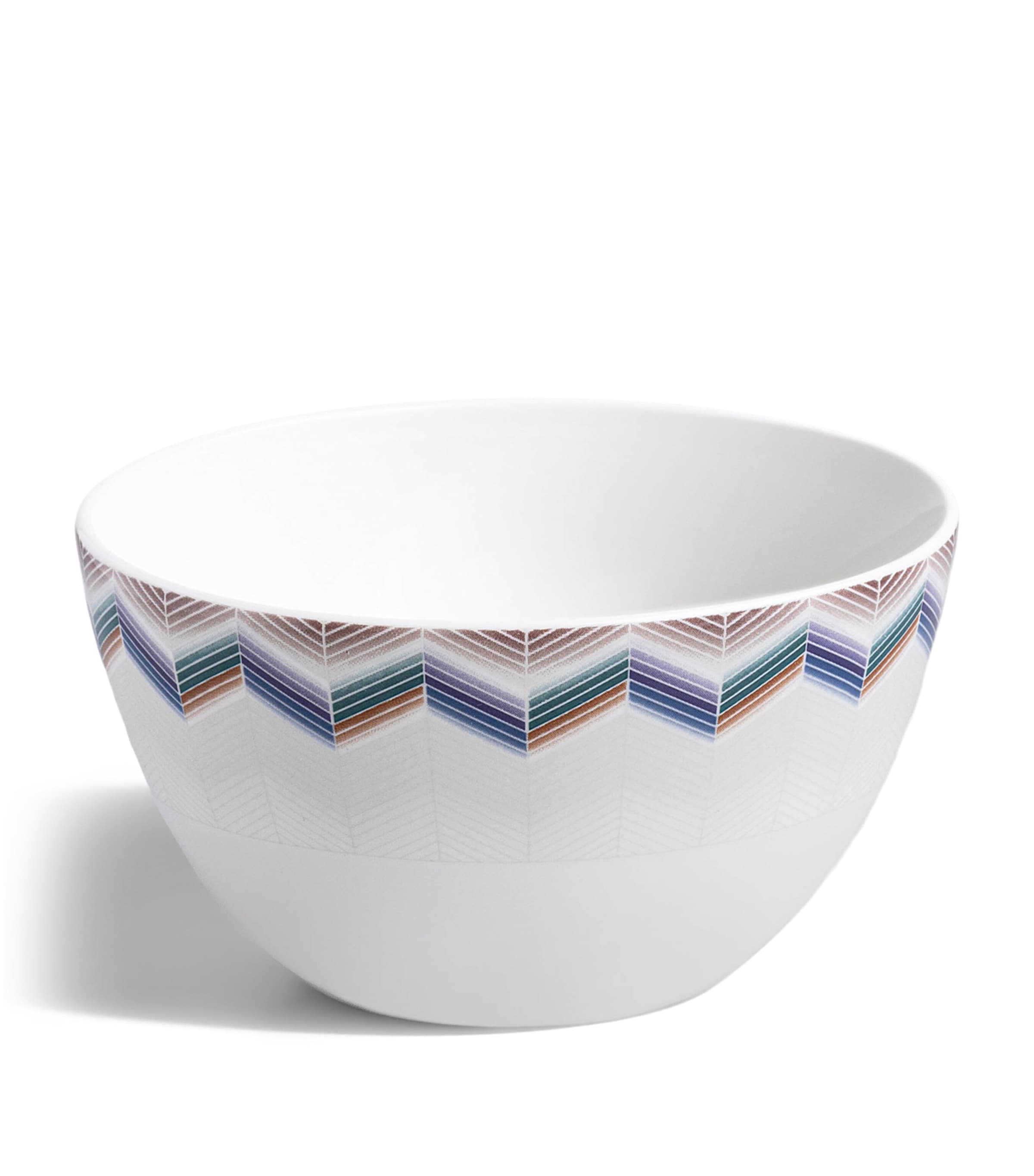 Porcelain Zigzag Jarris 148 Rice Bowl (11cm) MULTICOLOR Image 1