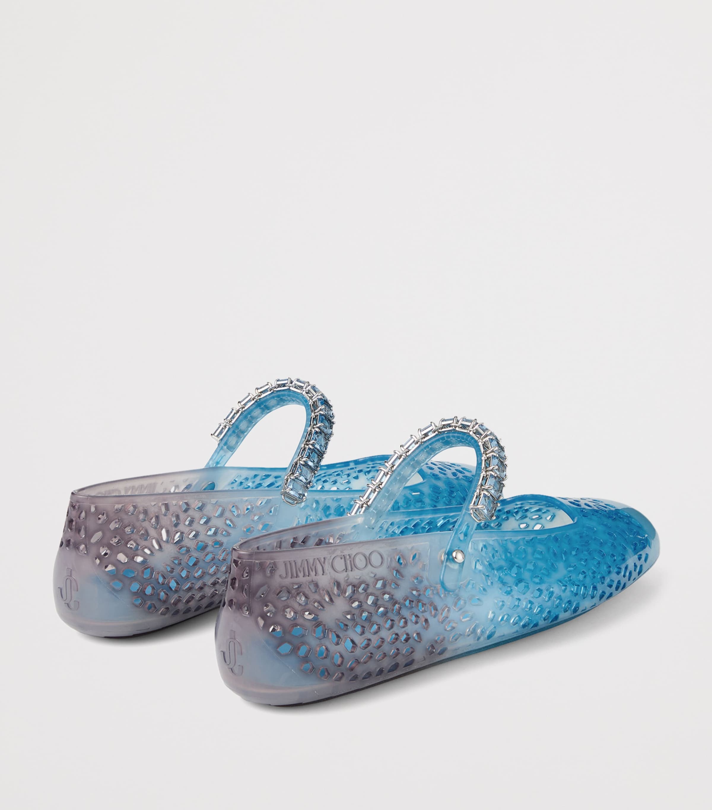 Jimmy Choo The Jelly Ballet Flats Denim/denim Image 4