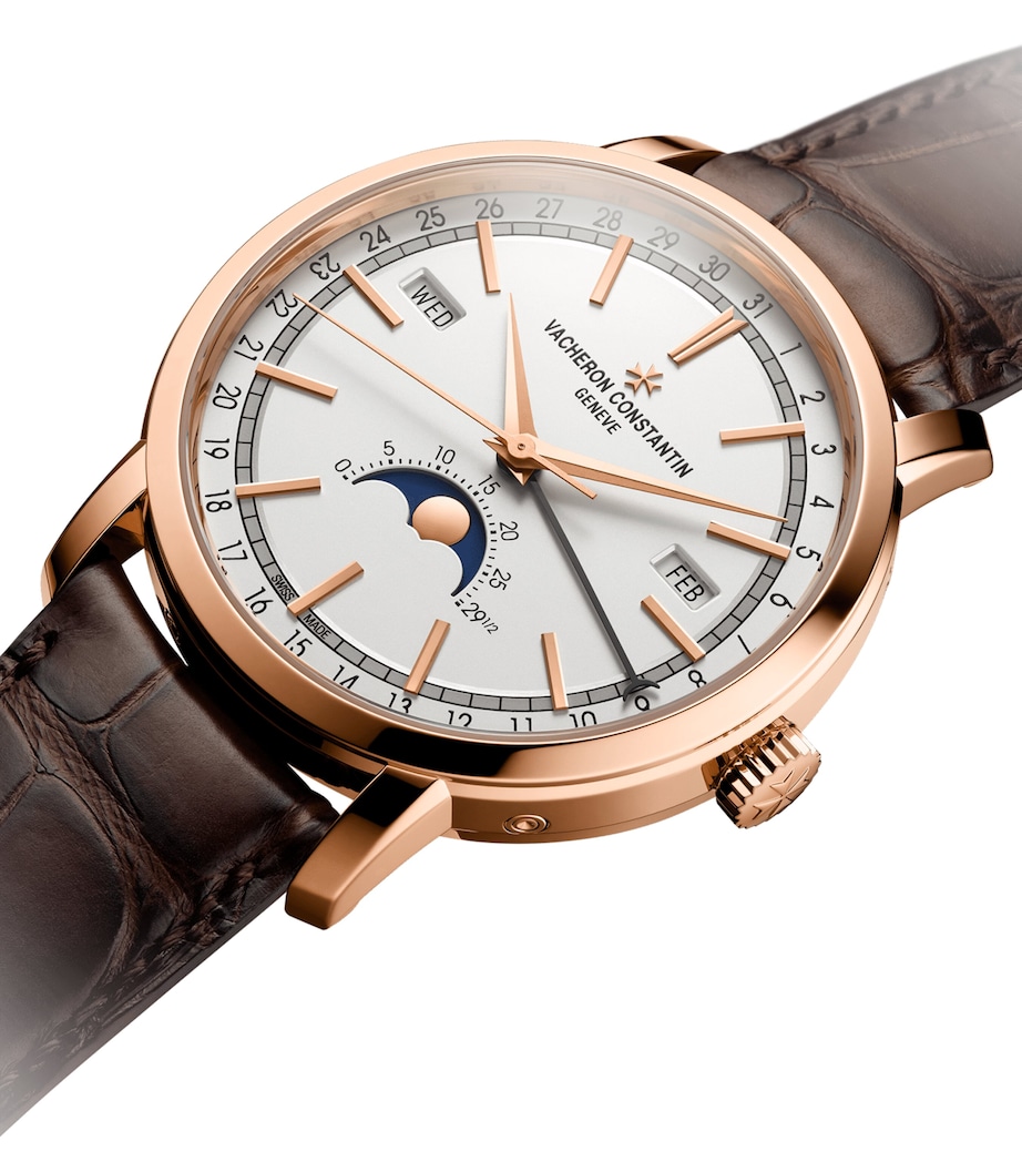 Rose Gold Traditionnelle Complete Calendar Watch 41mm RED GOLD Image 4