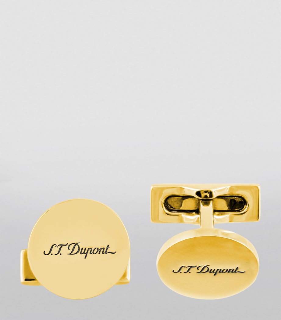 Iconic Logo Cufflinks GOLD Image 2