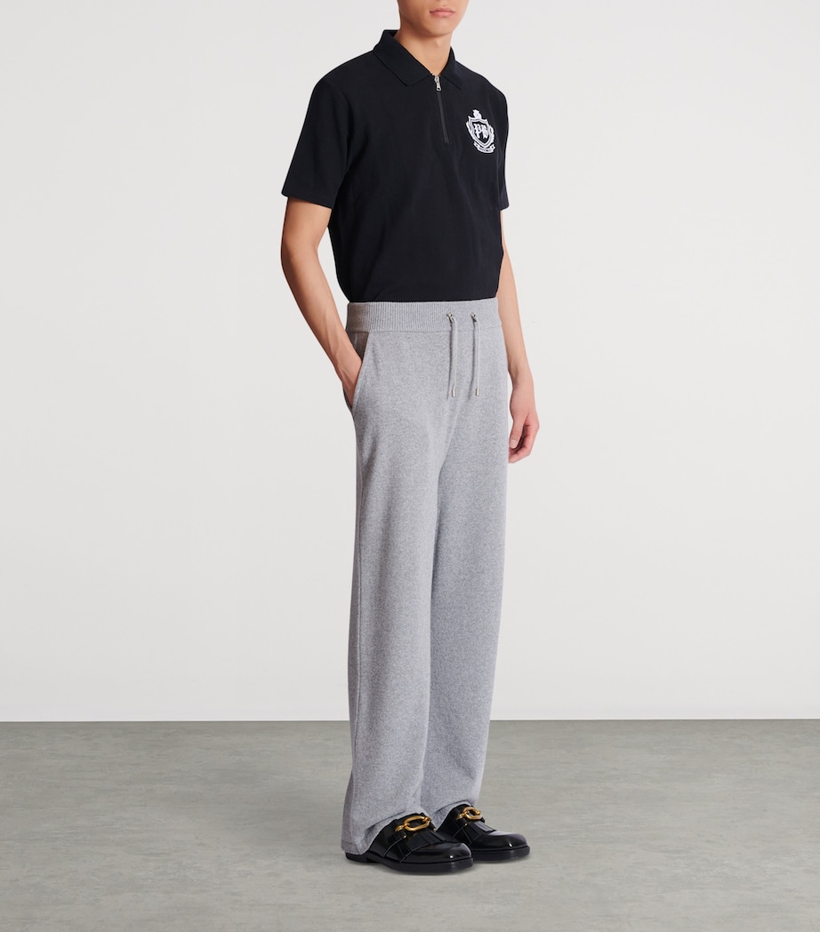 Cashmere-Wool Sweatpants 9UB GRIS CHINE Image 3