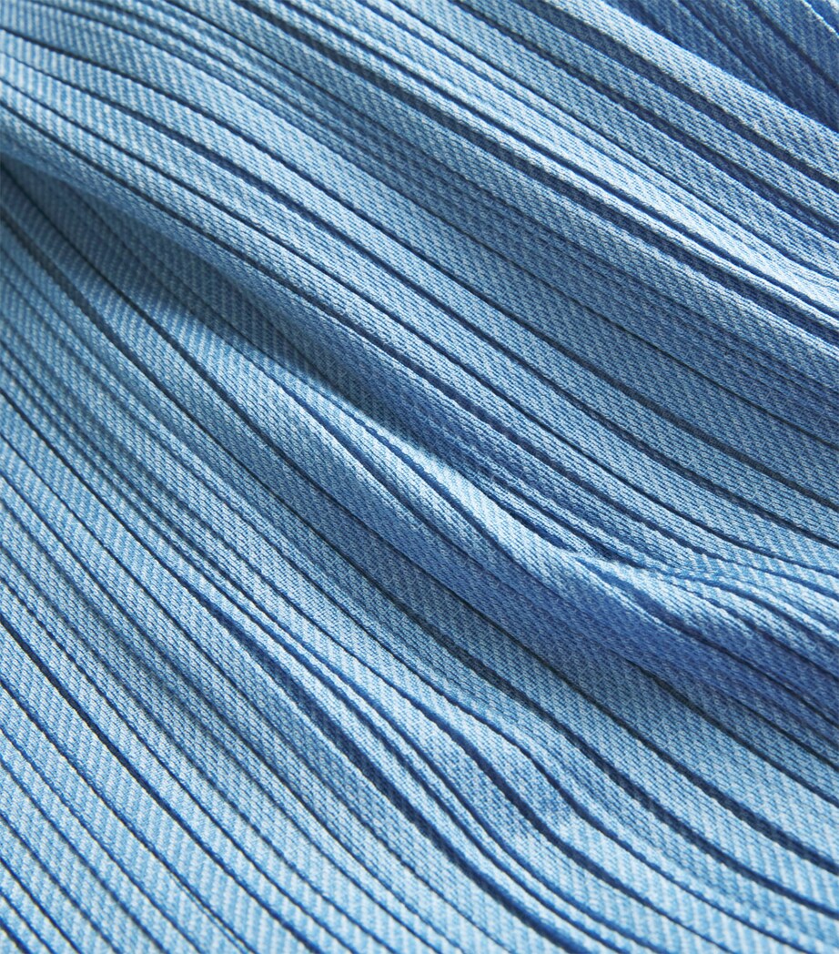 Pleated Cotton Denim Trousers 70 Image 5