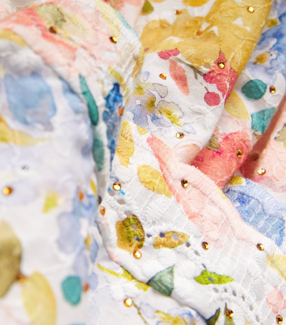 Cotton Floral Lina Dress (3-16 Years) FLORAL Image 3