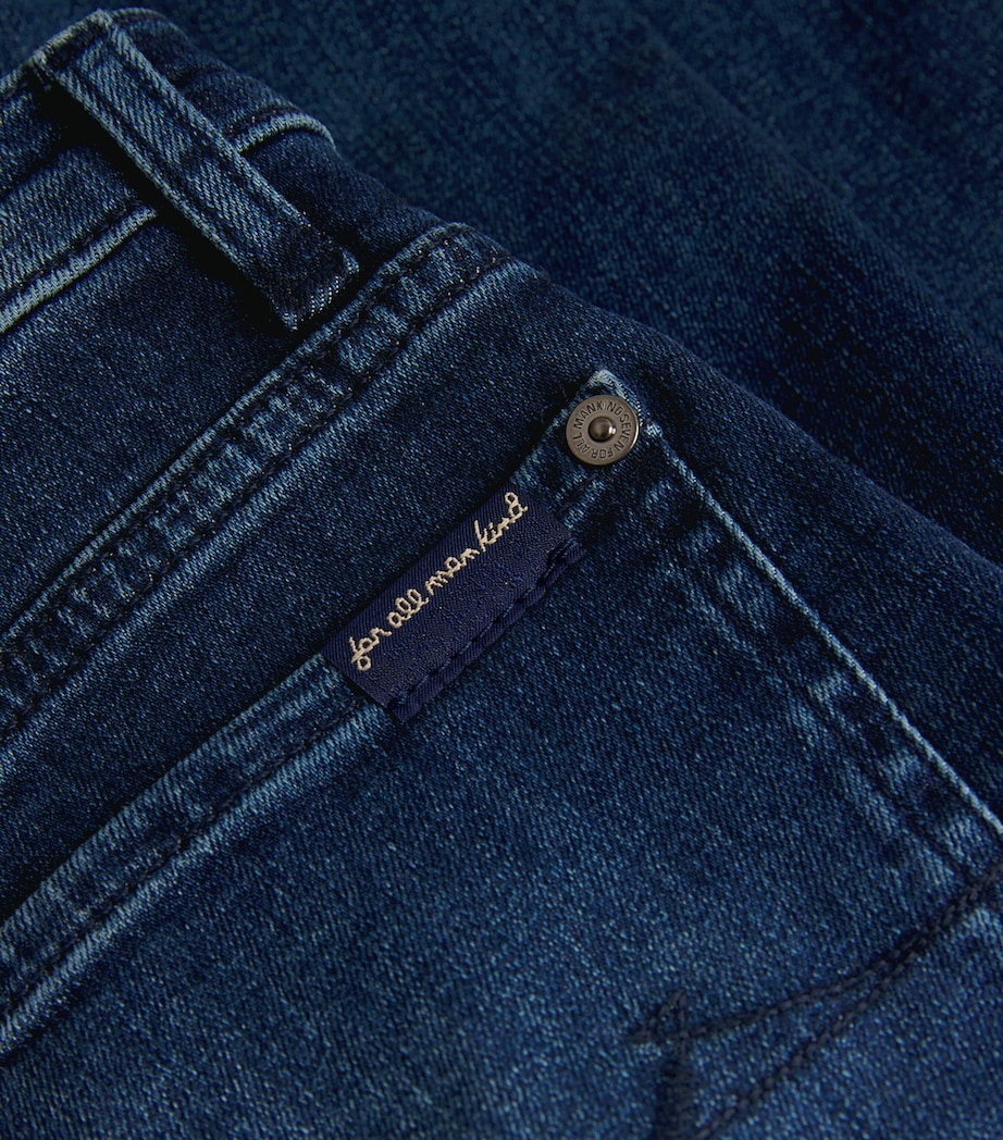 Modern Dojo Soho Flared Jeans DARK BLUE Image 5