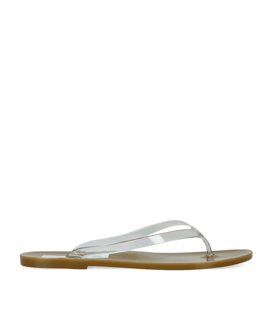 Christopher Esber Jo Flip Flops Khaki Image 1