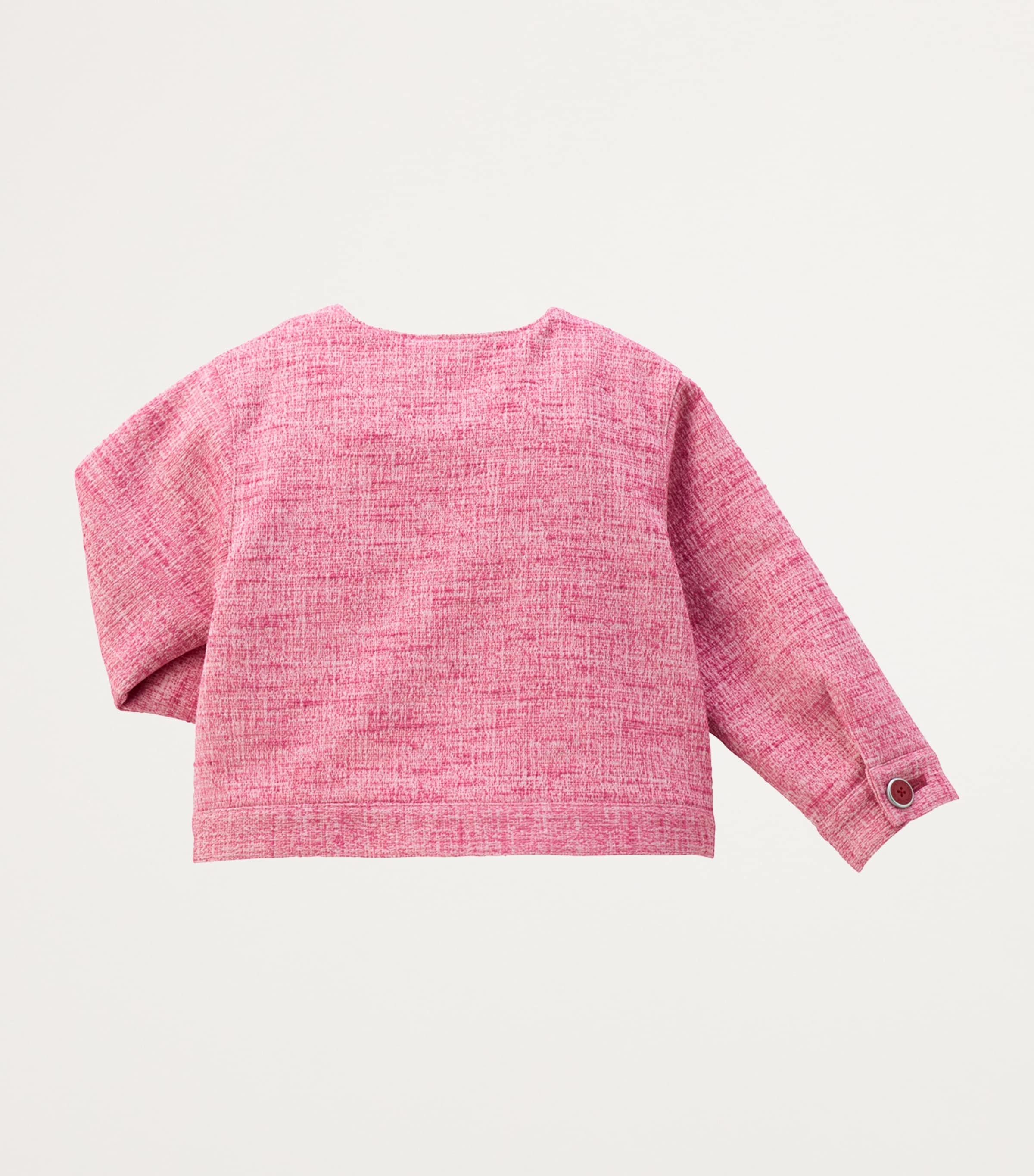 Tweed Embroidered Chieco Cardigan (2-7 Years) 8 Image 6