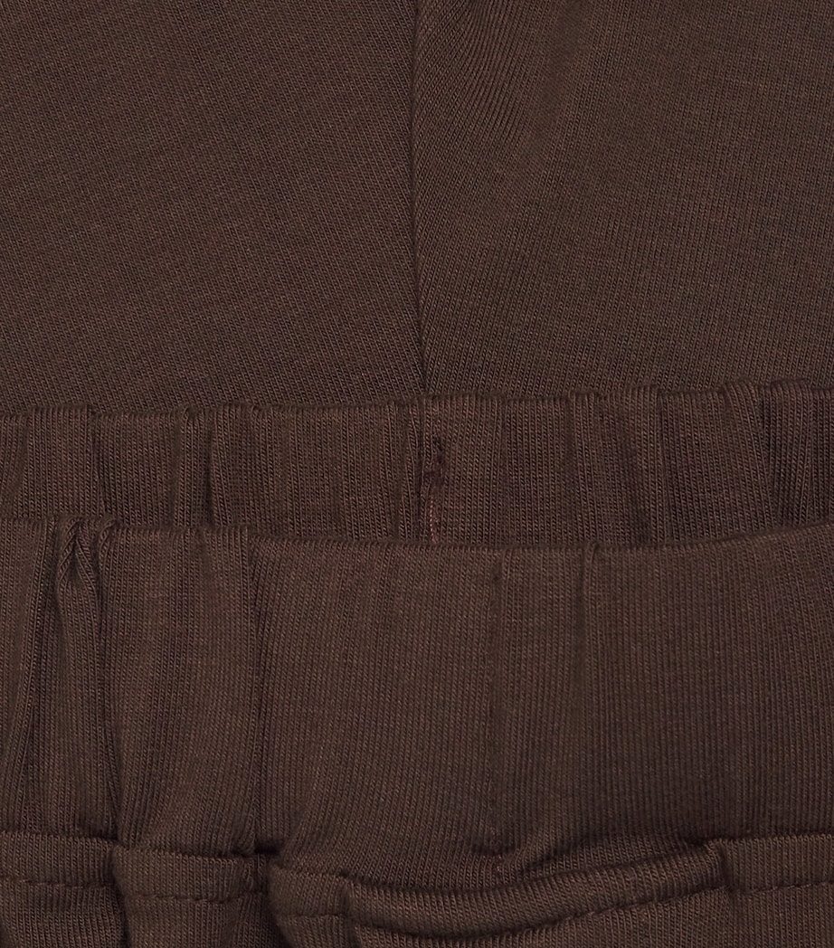 Homebody Kids Stretch-Modal Pyjama Bottoms (4-16 Years) Coffee Bean Image 3