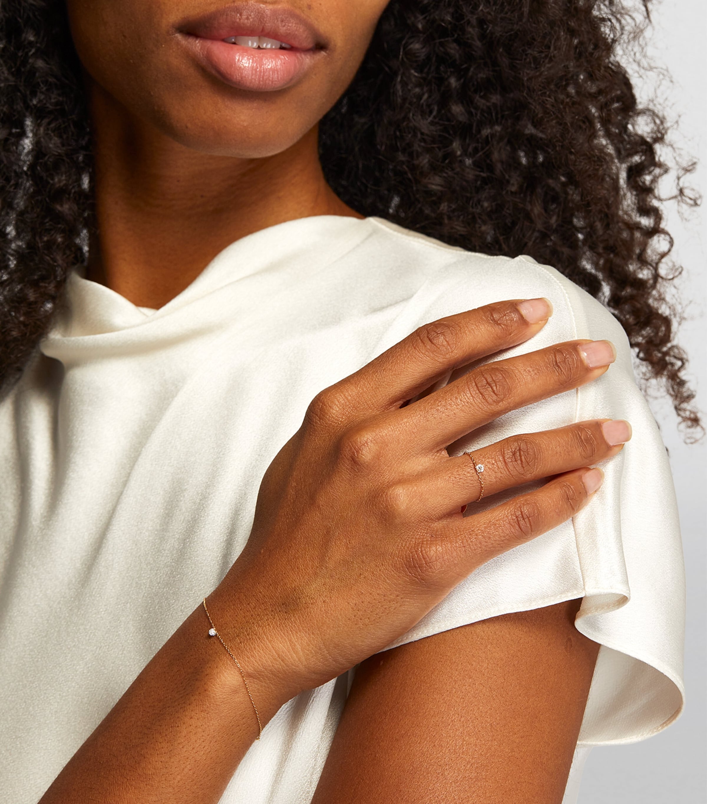 Yellow Gold and Diamond Danaé Bracelet GOLD Image 6