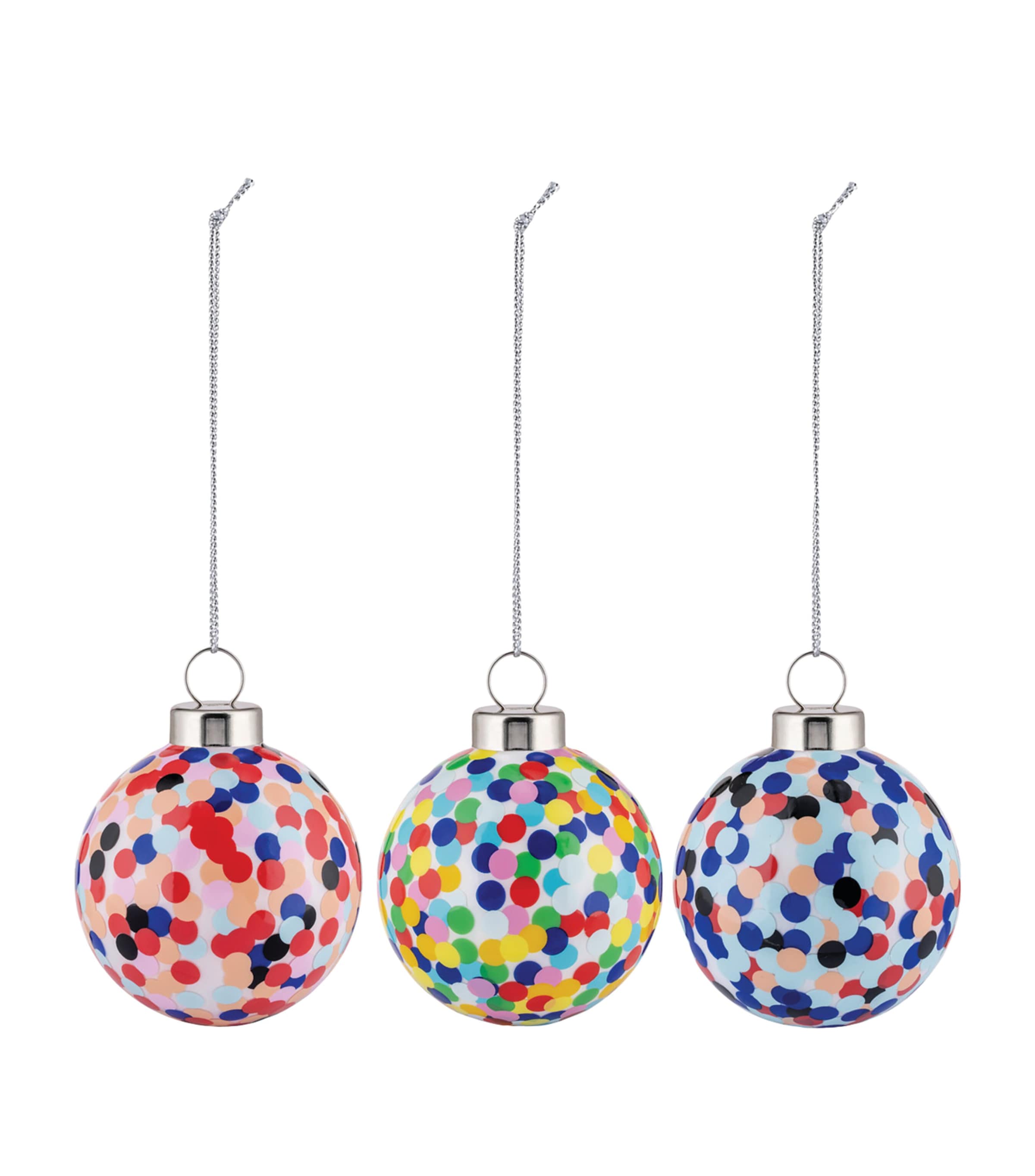 Alessi Glass Proust Baubles In Multi