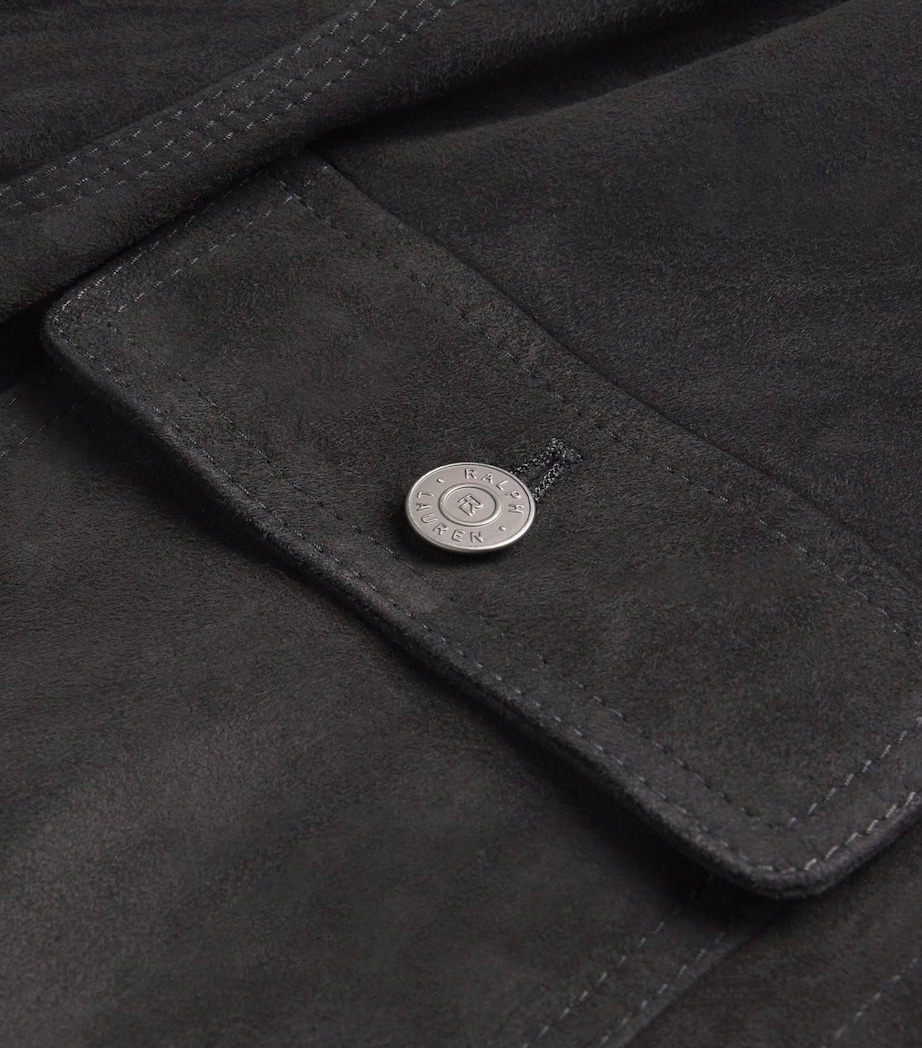 Suede Ryder Jacket POLO BLACK Image 5