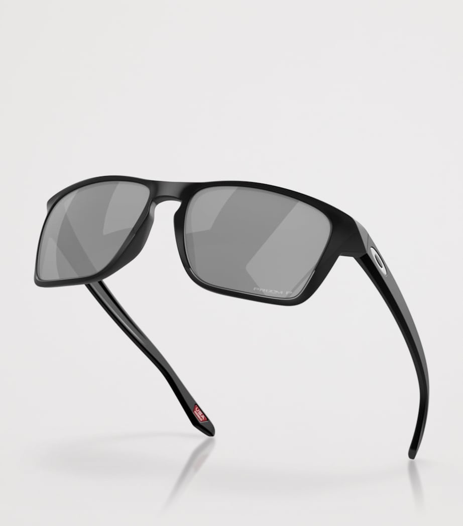 Oakley Sylas Rectangle Sunglasses Black Image 5