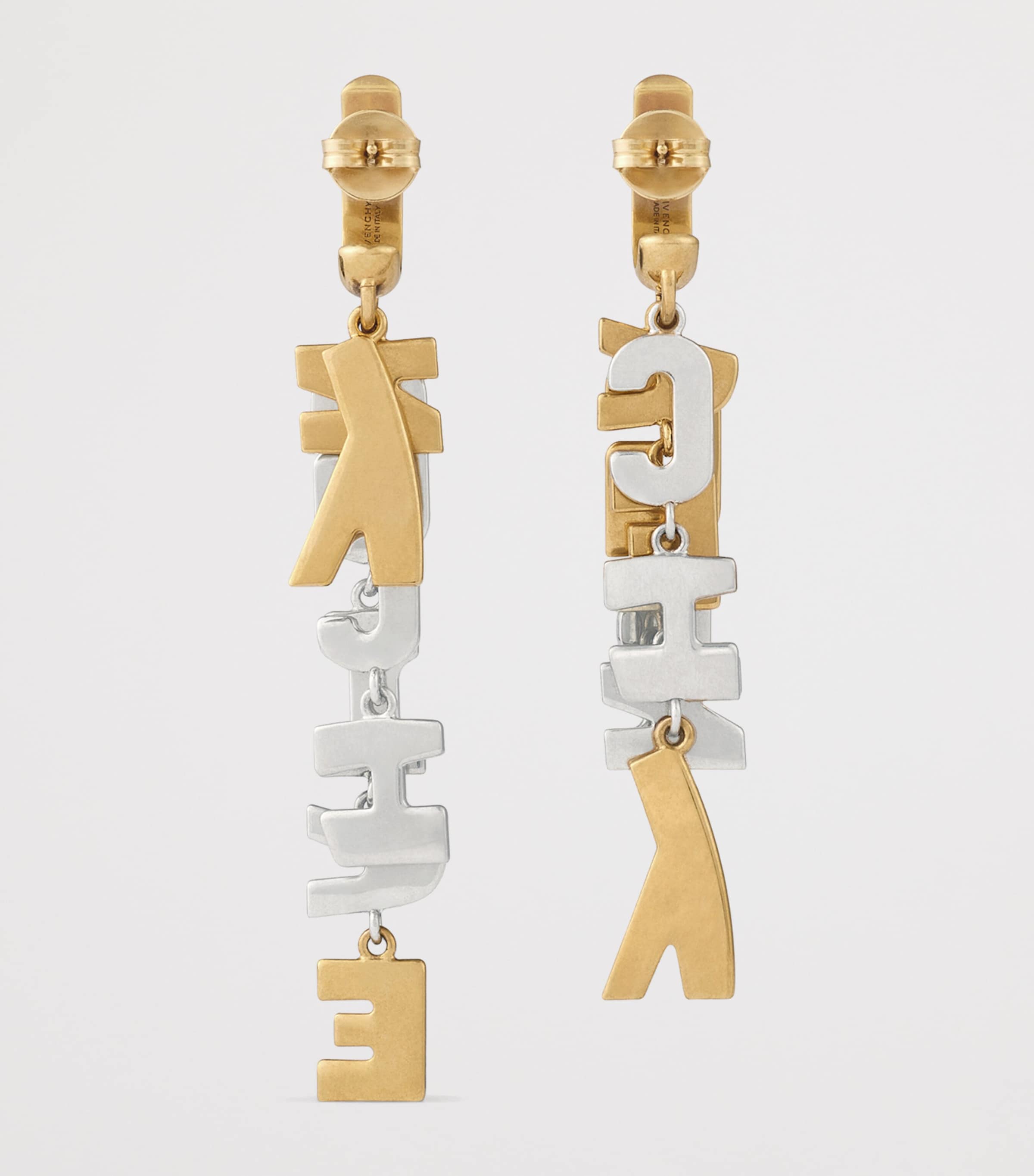 Givenchy Letters Drop Earrings Image 3