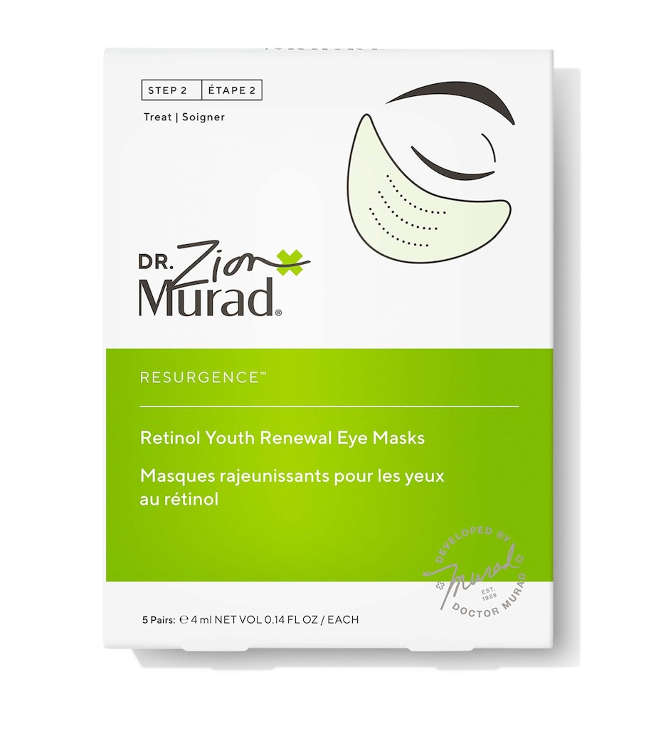 Retinol Youth Renewal Eye Mask (Pack of 5) NO COLOUR Image 1