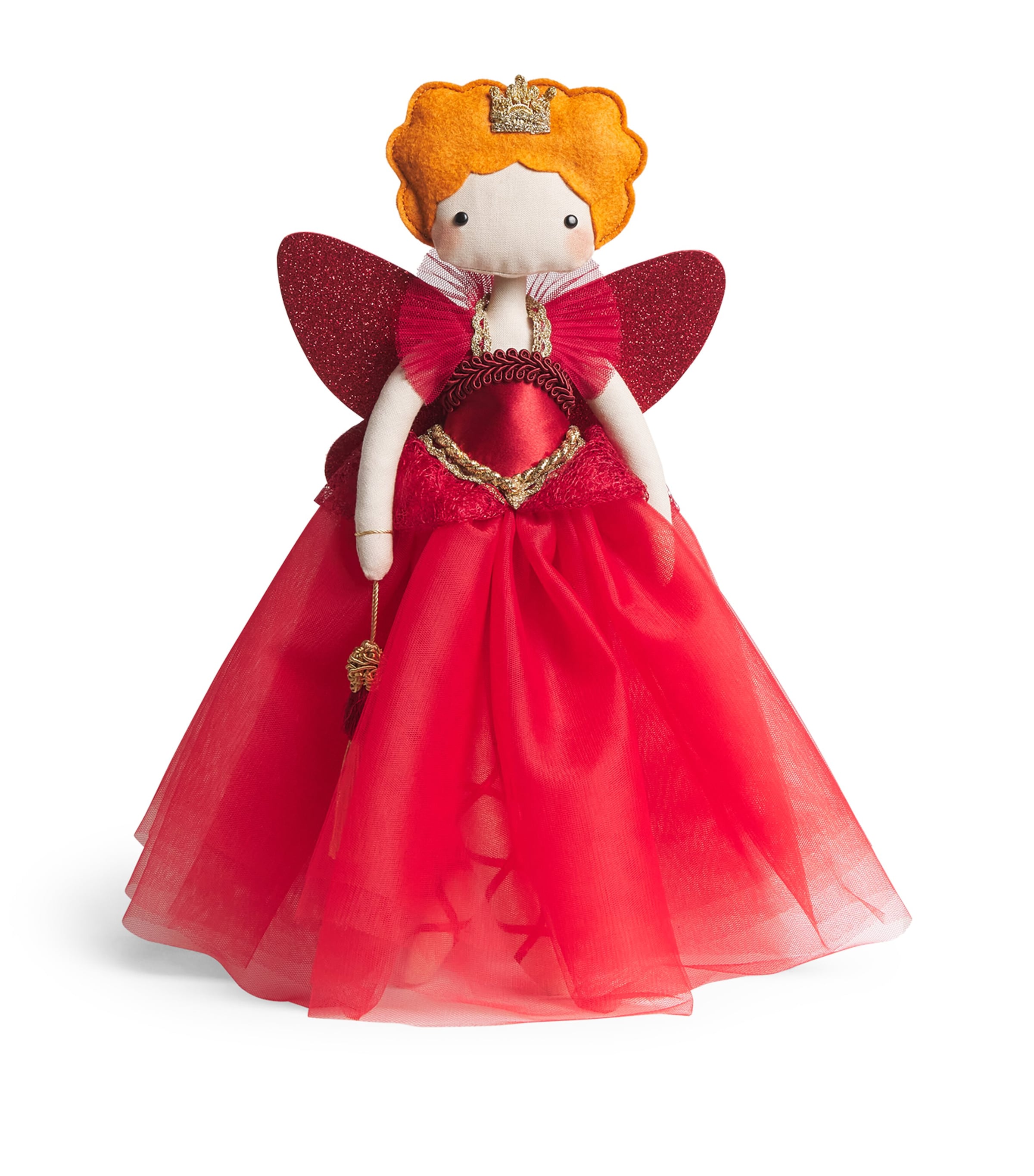 Sketch.switch.love Fairy Ginger Hair Tree Topper In Multi