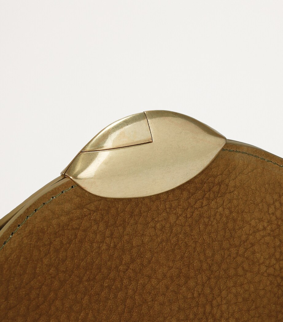 Nubuck Belle de Jour Shoulder Bag GREEN Image 4