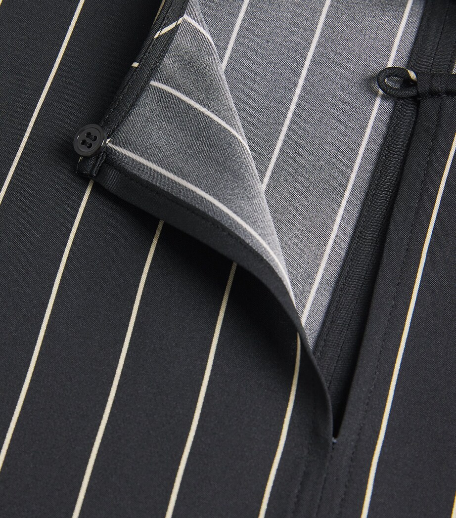 Geometric Print Louison Top BLACK/AFFOGATO Image 5