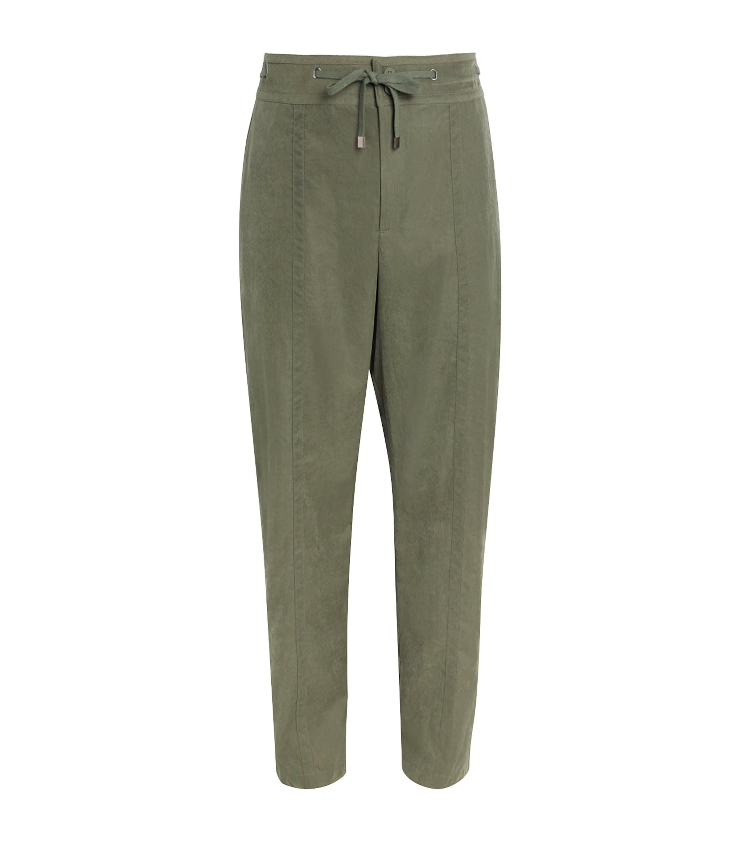 Drawstring Rowan Straight Trousers SYCAMORE Image 1