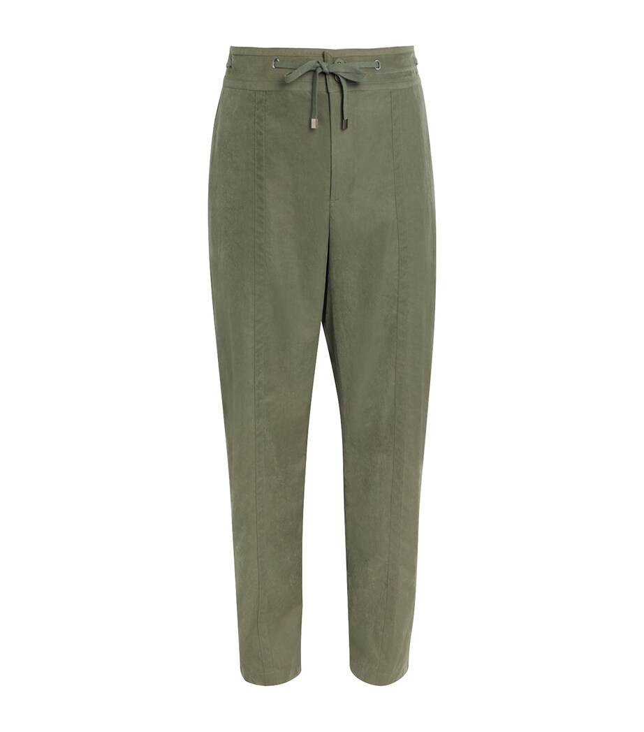 Drawstring Rowan Straight Trousers SYCAMORE Image 1