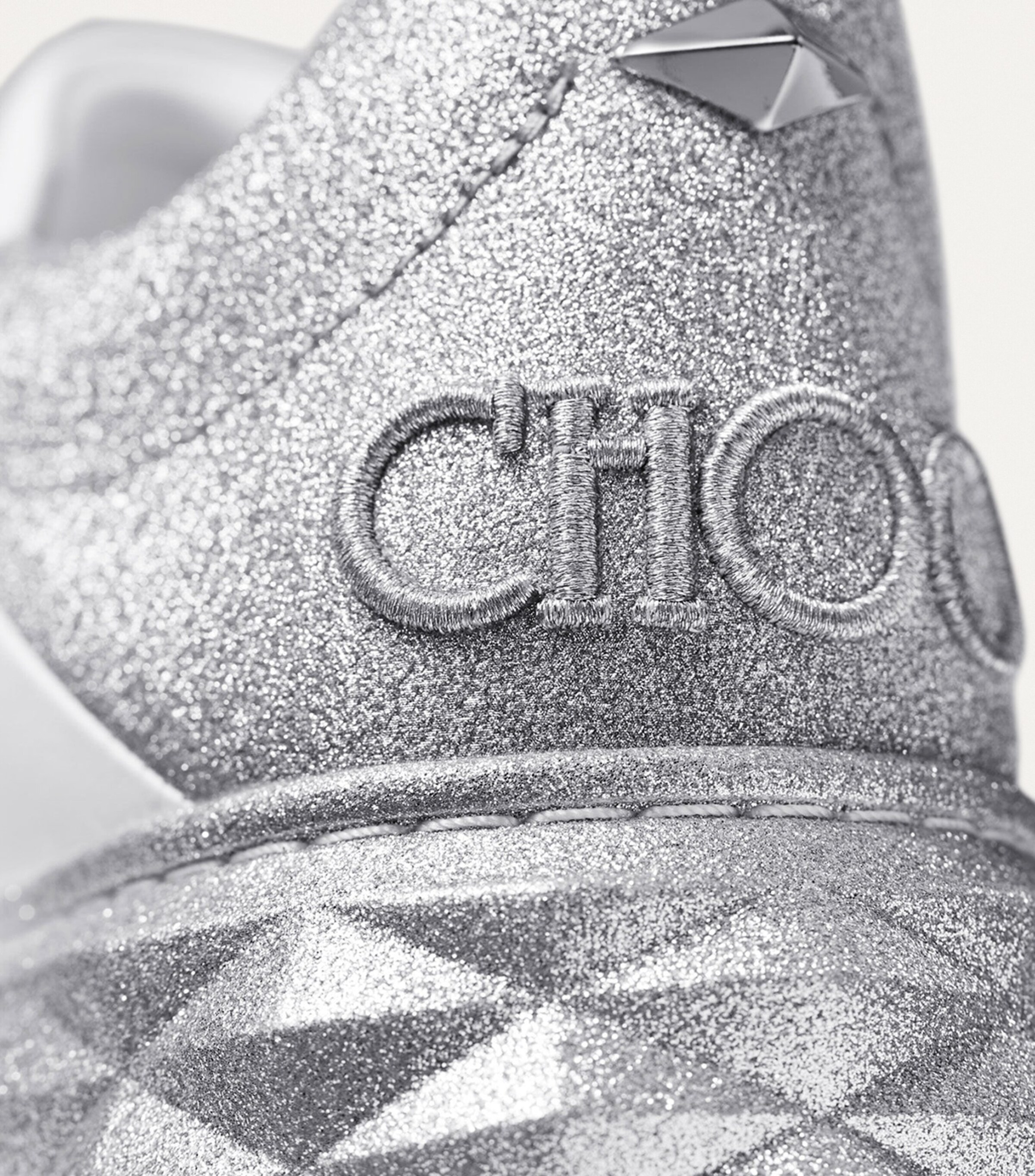 Jimmy Choo Diamond Maxi Leather Sneakers | Harrods US