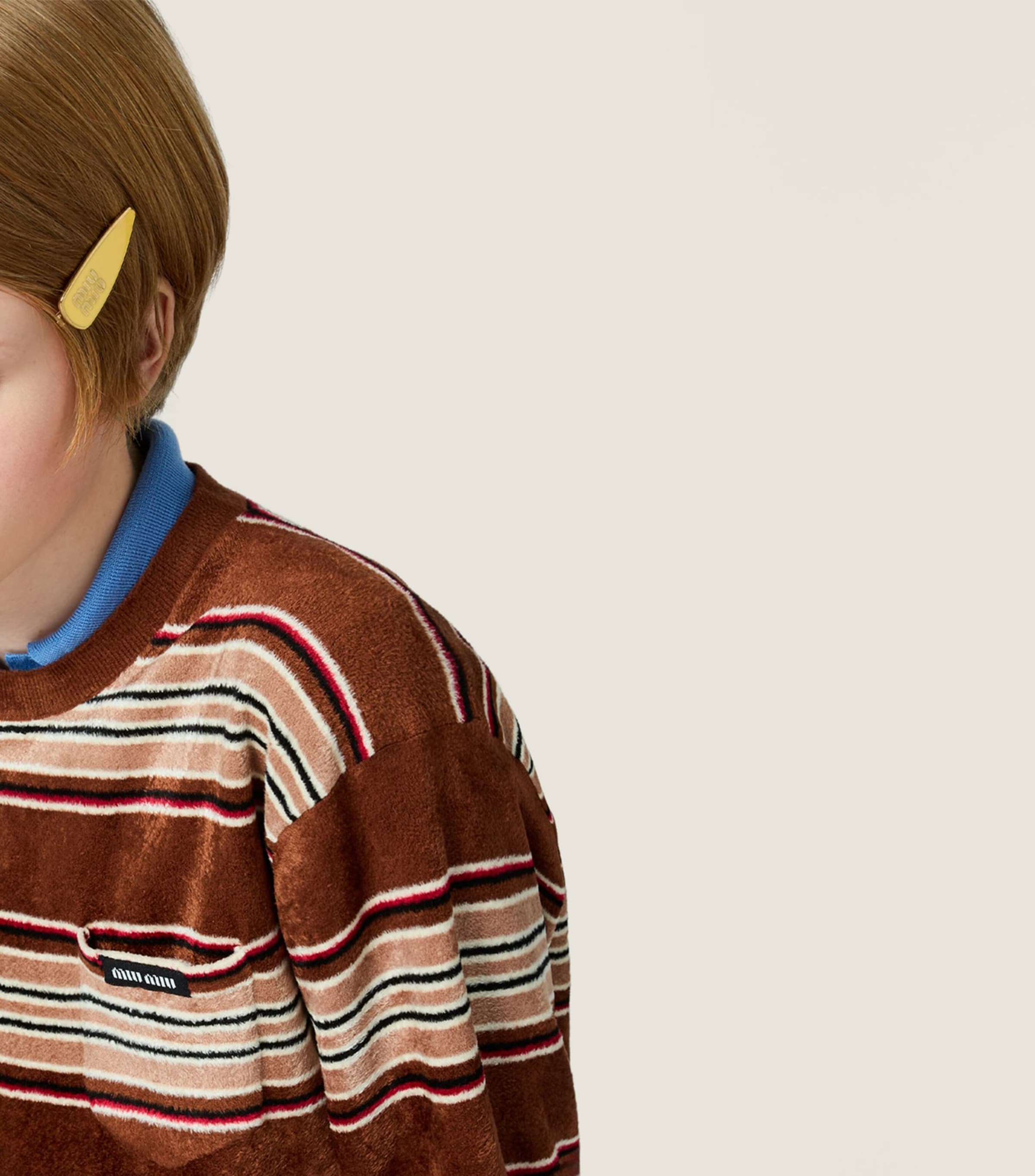 Miu Miu Enamelled Hair Clip Image 2