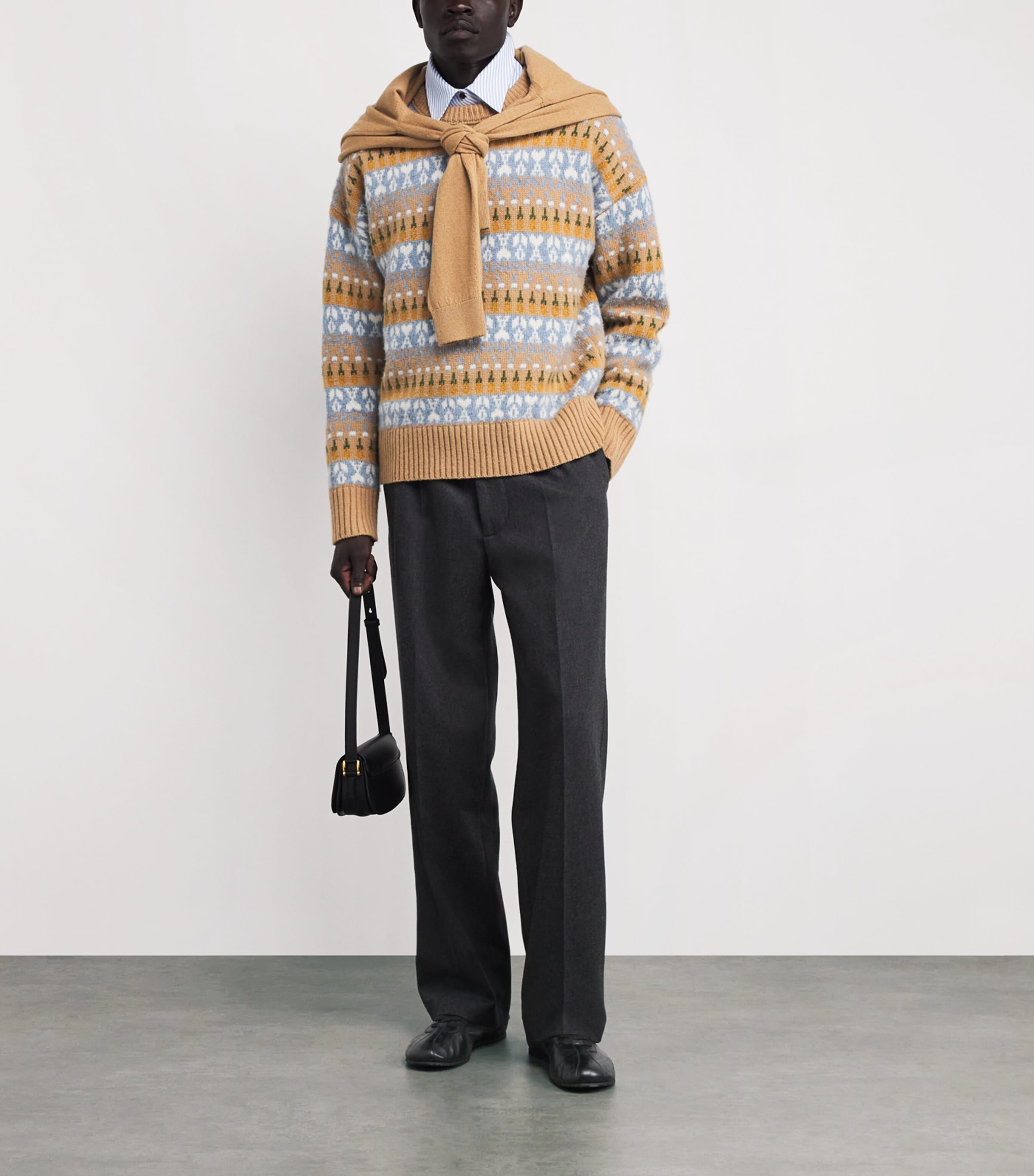 Nappa Leather Step Sneakers 001 - NOIR Image 6