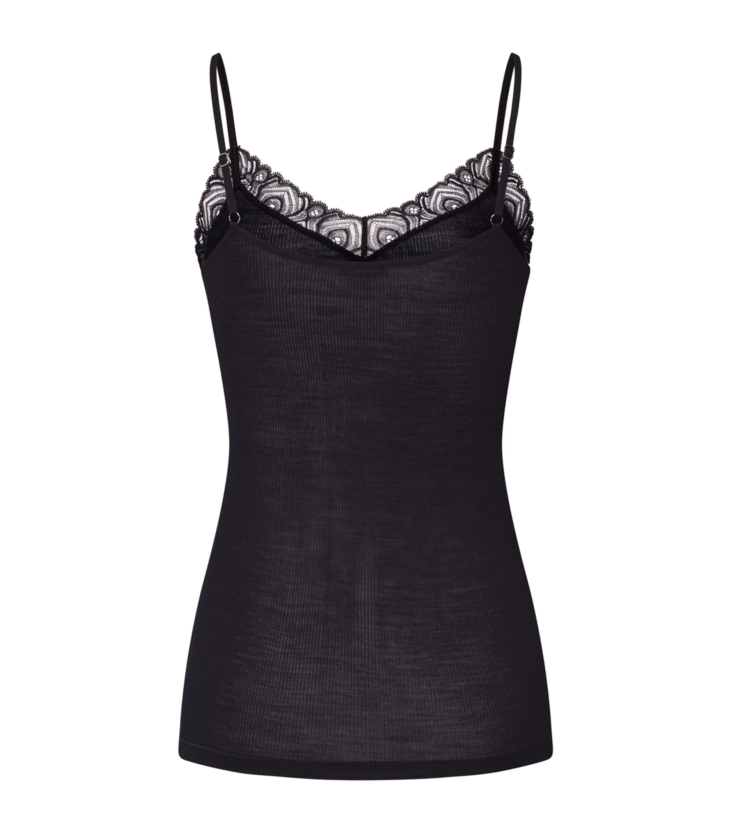 Hanro Woolen Lace Spaghetti Top | Women Clothing | Tops | Camis & Tanks | Loungewear | Lounge Bottoms | Designers | Hanro | Nightwear Hanro Woolen Lace Spaghetti Top | Women Clothing | Tops | Camis & Tanks | Loungewear | Lounge Bottoms | Designers | Hanro | Nightwear