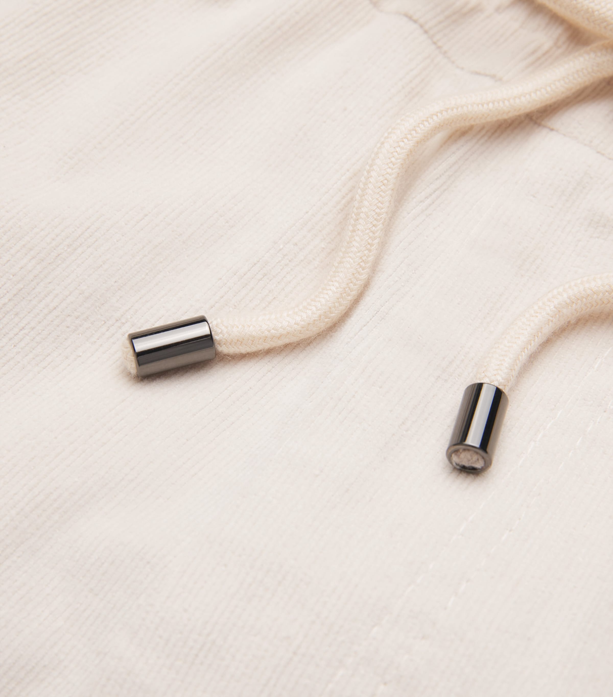 Corduroy Drawstring Trousers 81 WHITE Image 5