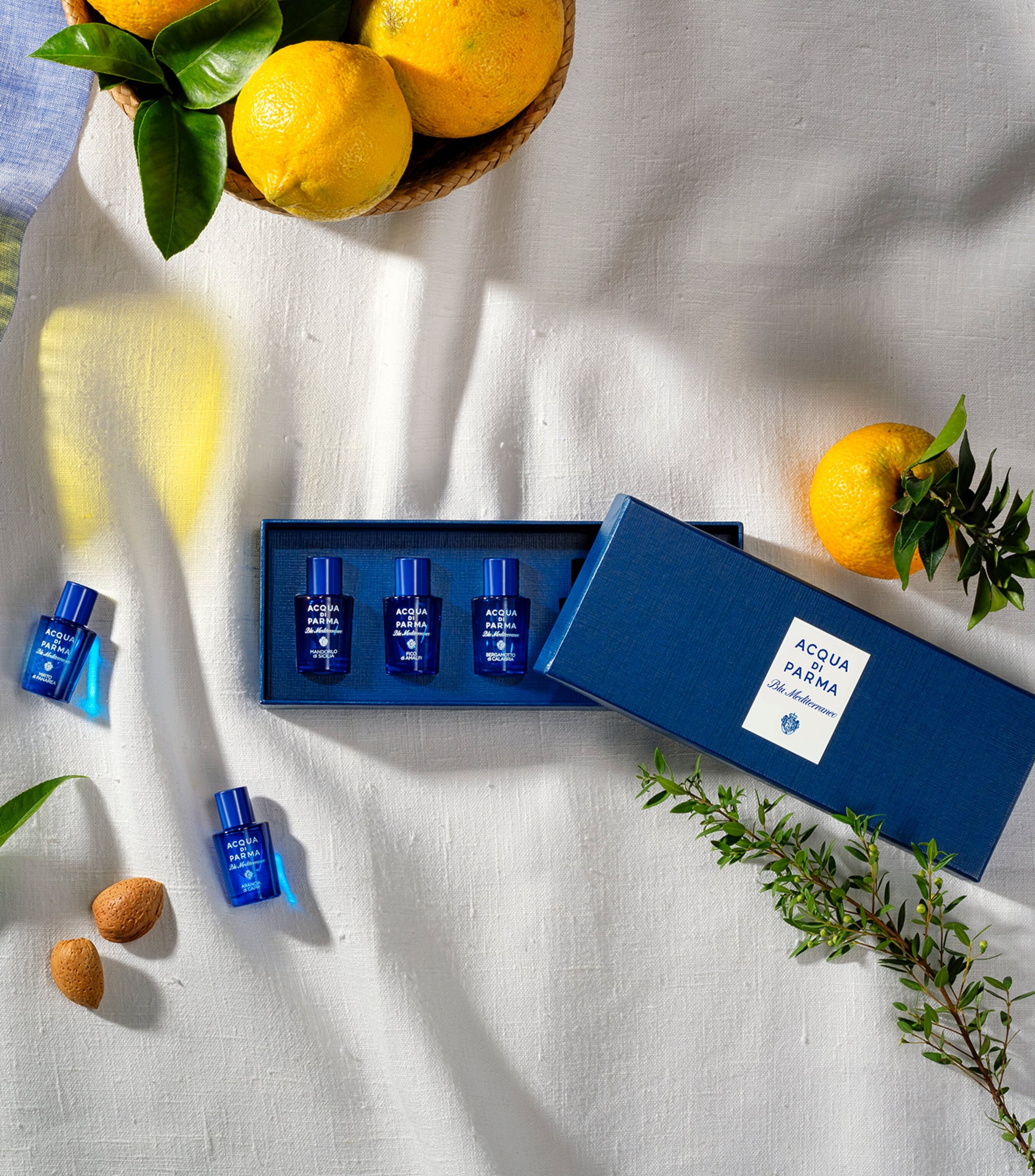 Acqua di Parma Blu Mediterraneo Miniature Fragrance Gift Set (5 x 5ml) Image 2