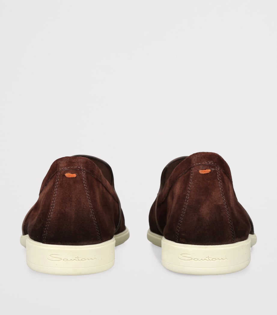 Suede Malibu Loafers DARK BROWN Image 2