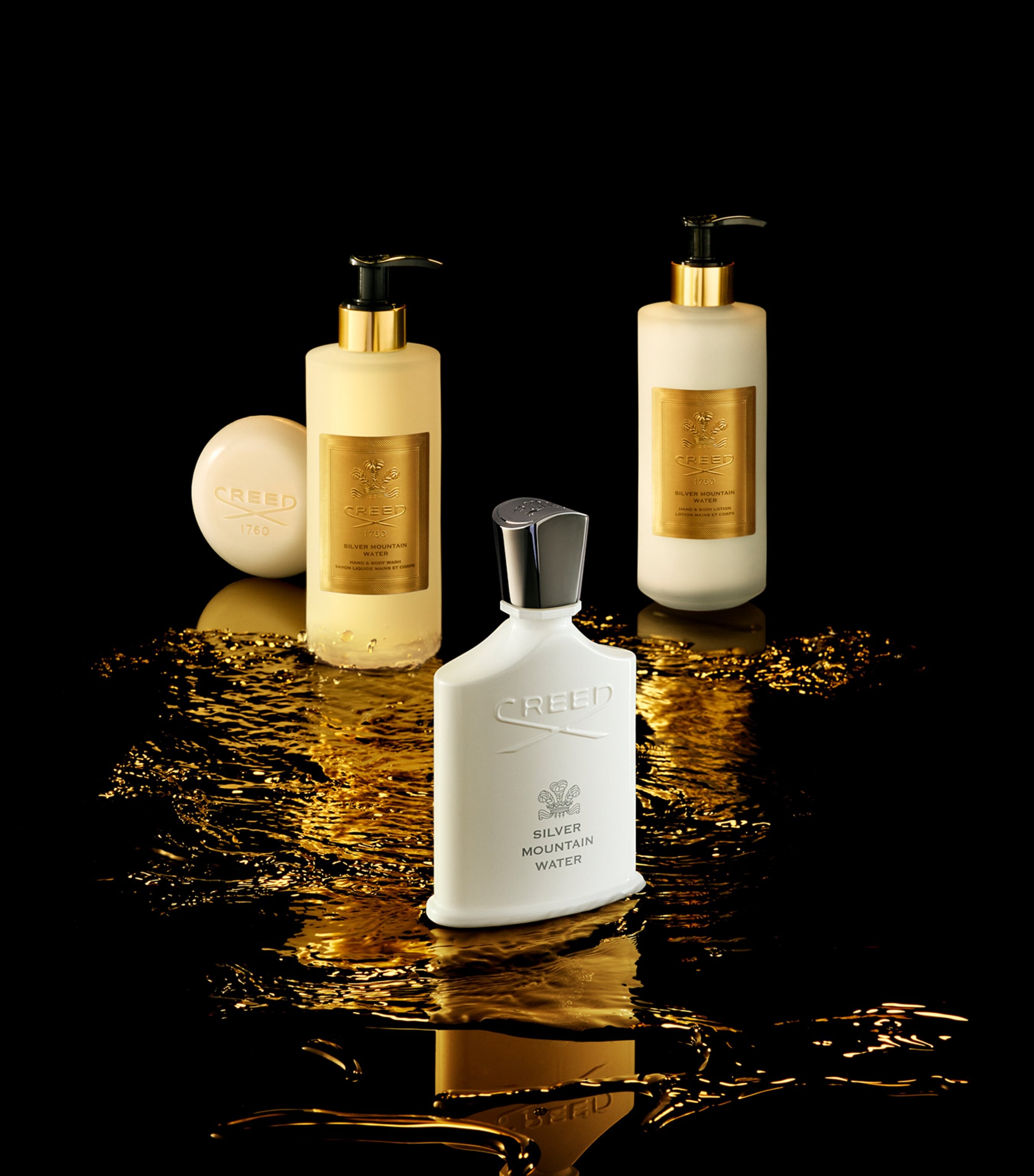 Silver Mountain Water Hand & Body Lotion (300ml) NO COLOUR Image 3