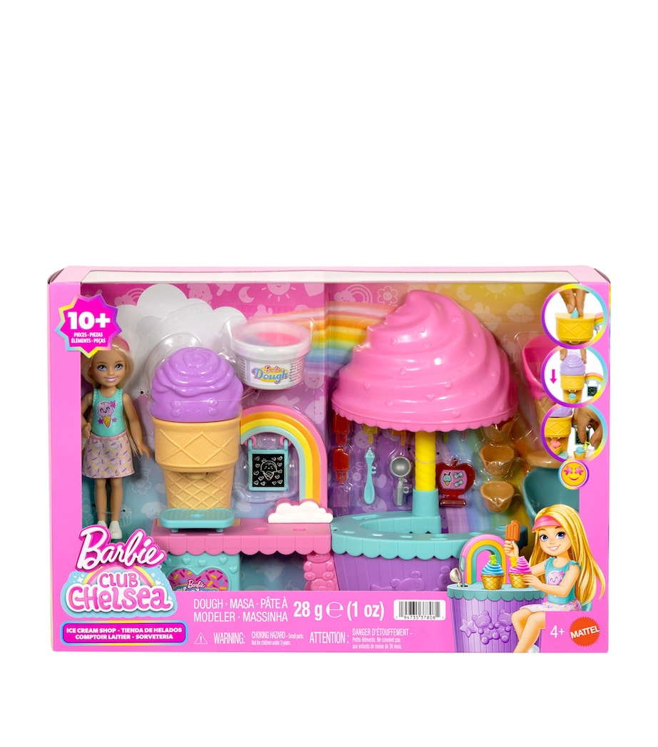 Barbie Club Chelsea Ice Cream Shop Doll Set Image 1