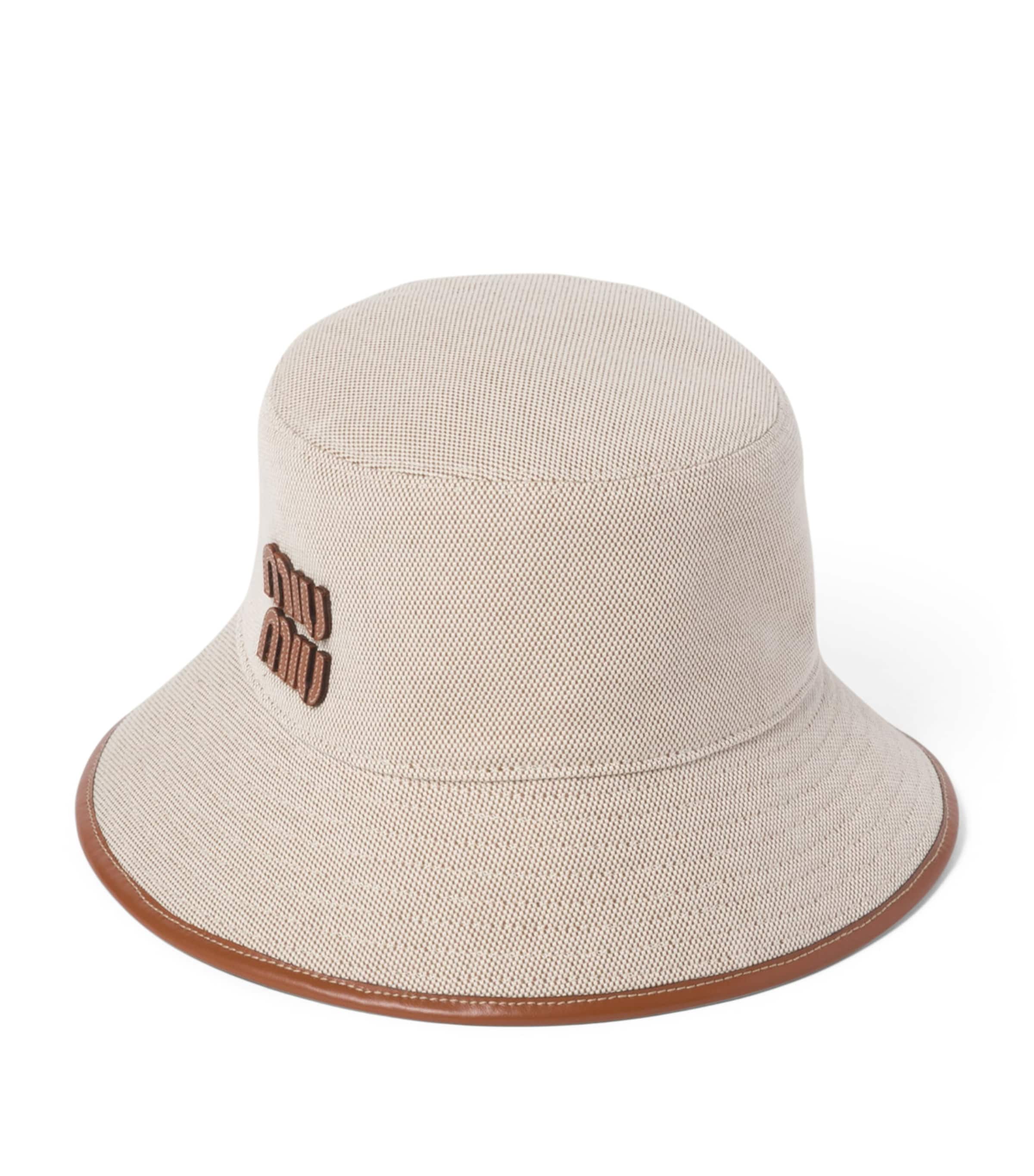 Miu Miu Cotton Canvas Baseball Cap Image 1
