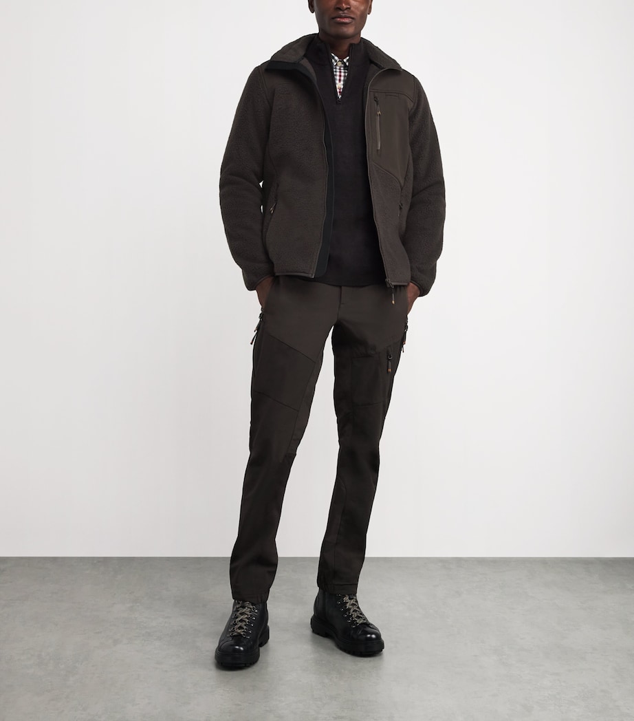 Sherpa Fleece Halifax Jacket 08AA : BROWN BARK Image 2