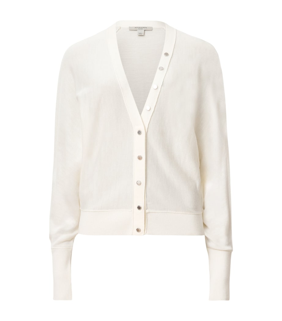 Wool Honor Cardigan CHALK WHITE Image 1