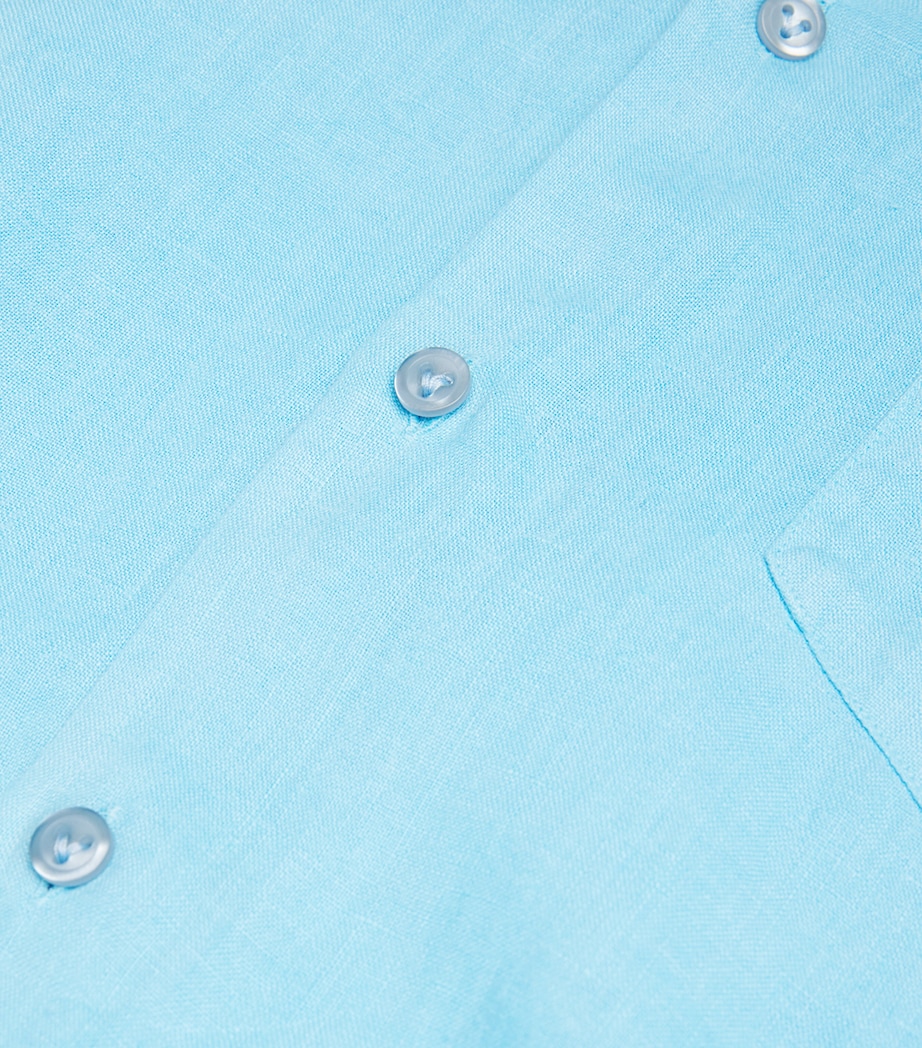 Linen Caroubis Shirt SANTORIN-600 Image 5