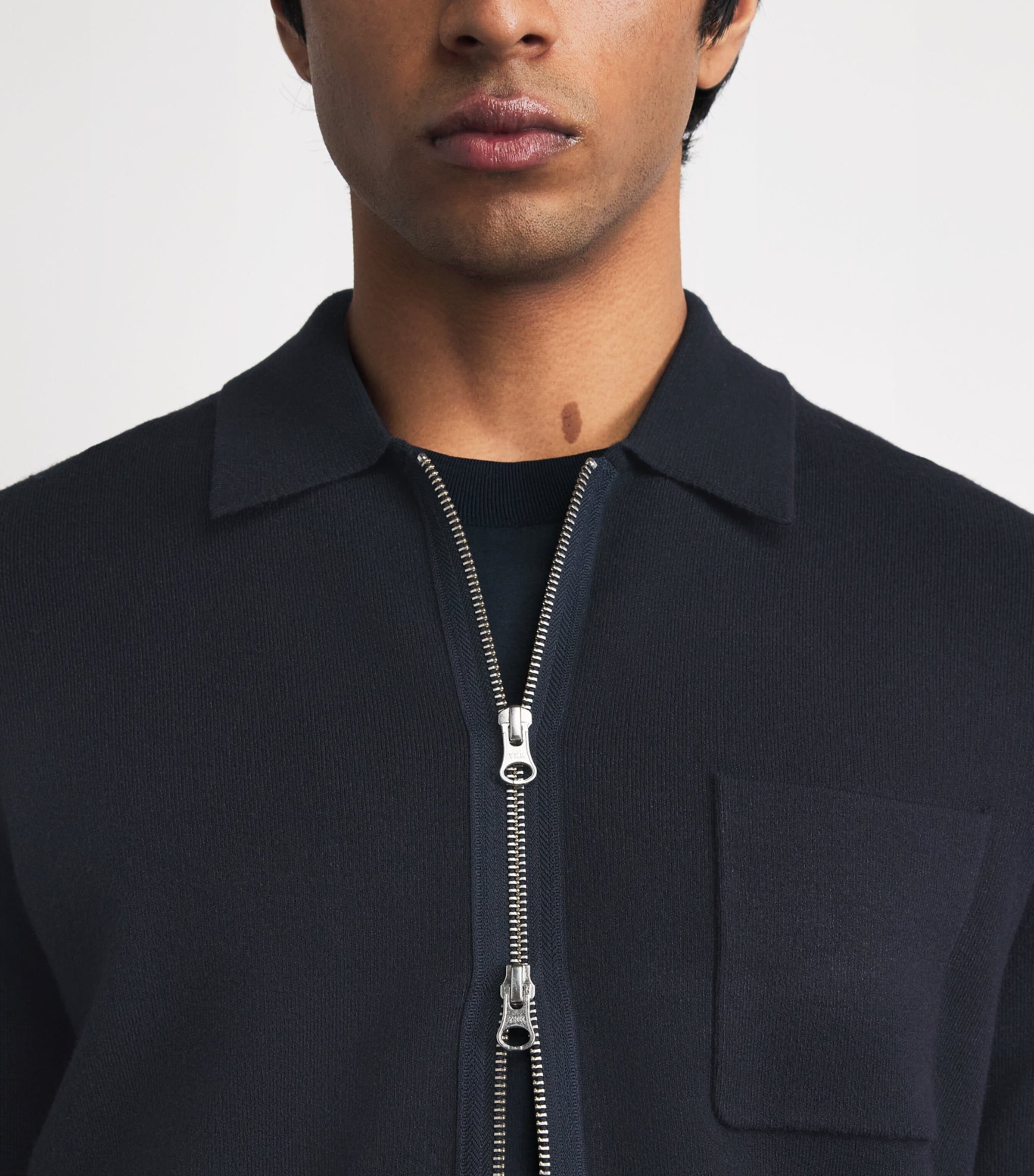 Guna Zip-Up Cardigan SKY CAPTAIN Image 3