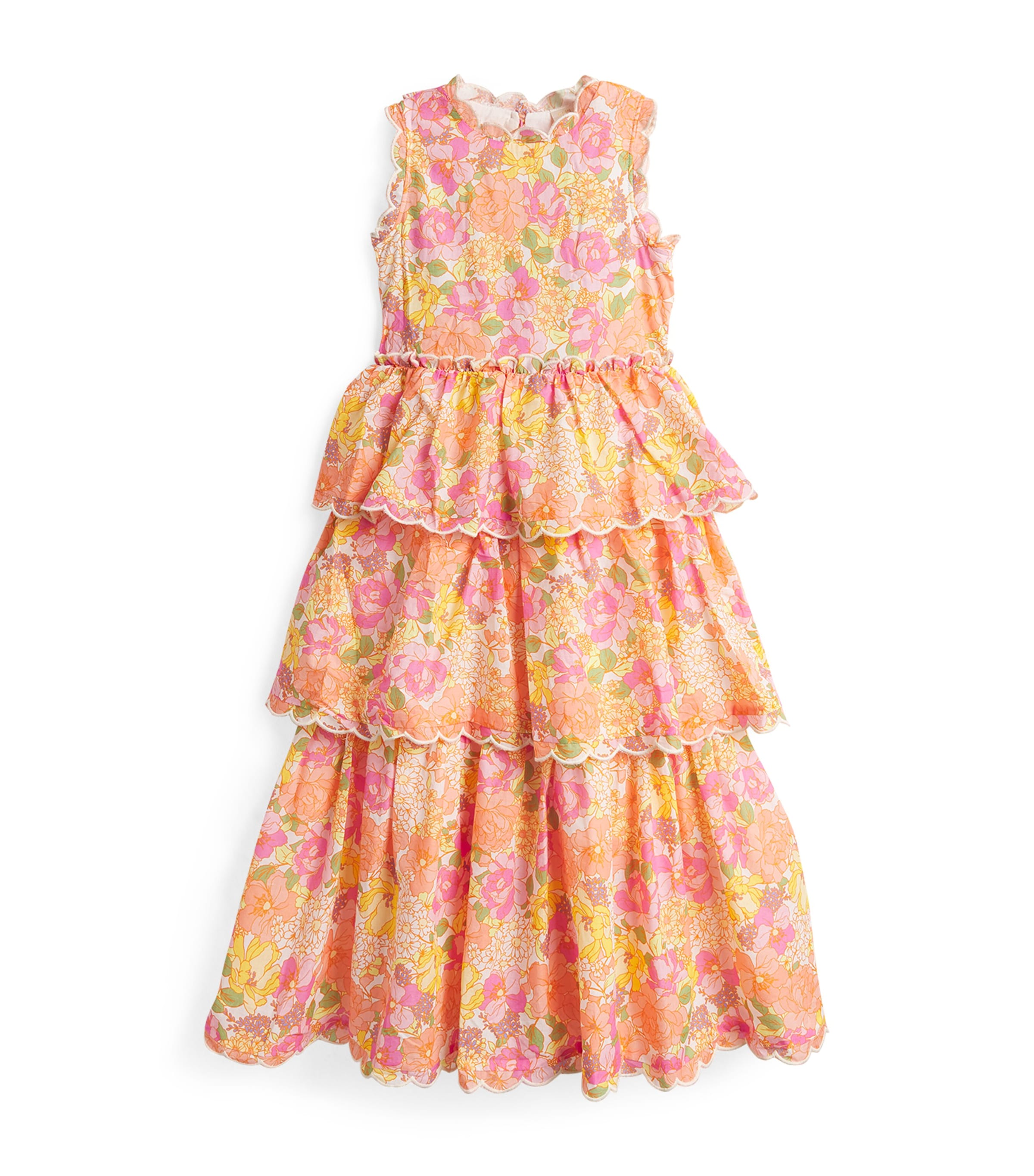 MARLO COTTON FLORAL PRINT ALEXA DRESS 