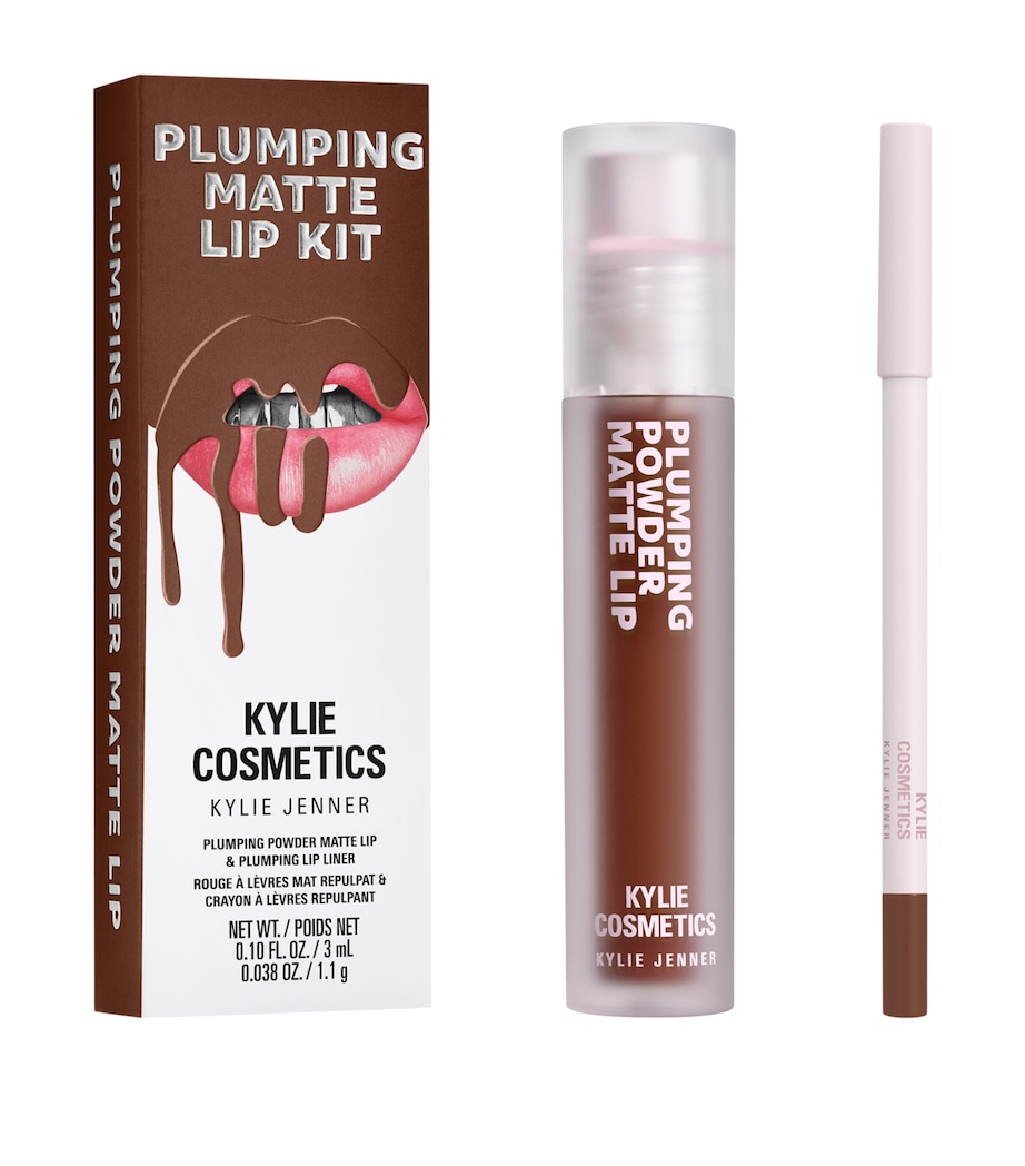 Kylie Cosmetics Plumping Matte Lip Kit True Brown K Image 1