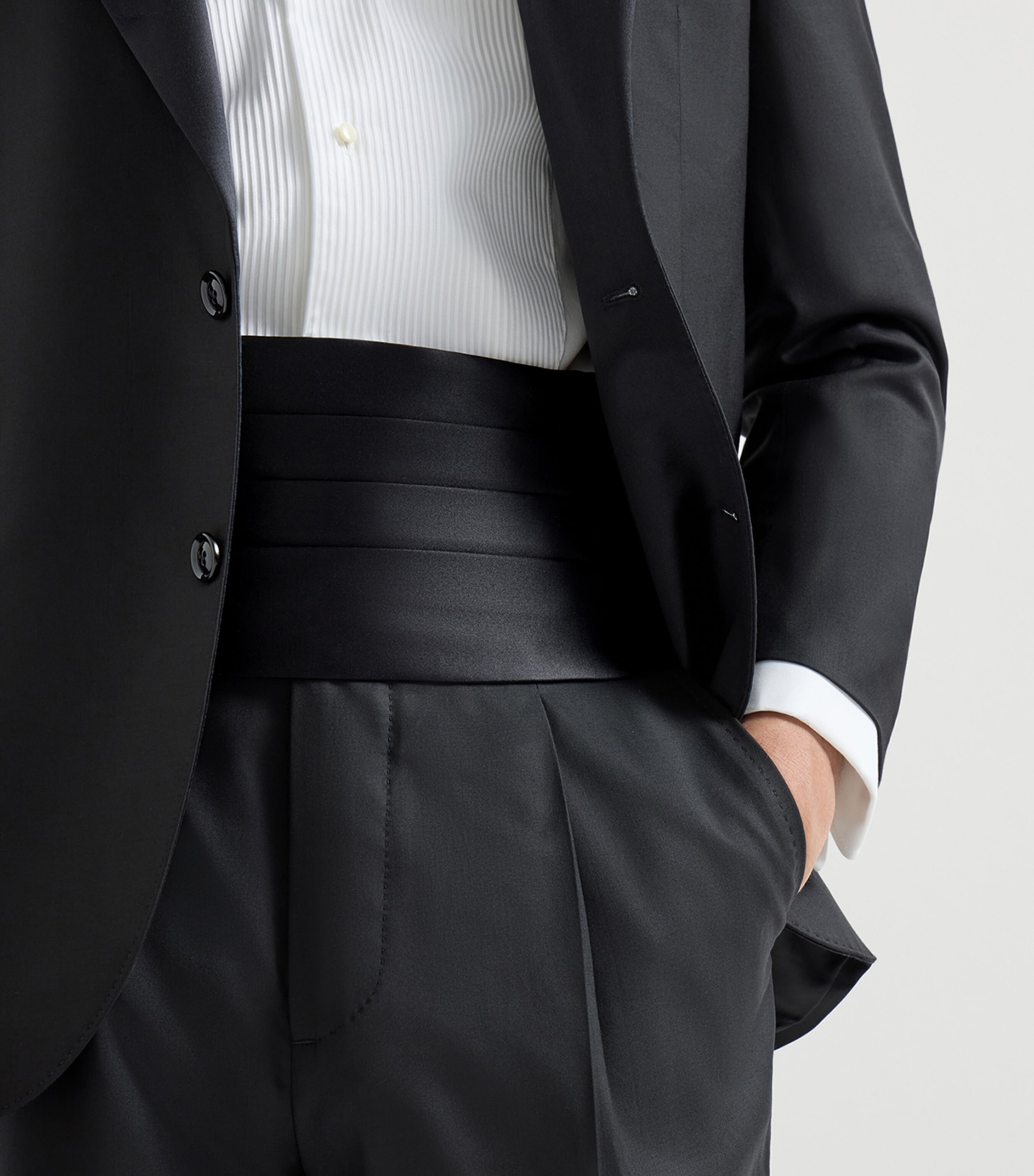 Brunello Cucinelli Cotton-Silk Cummerbund Image 2