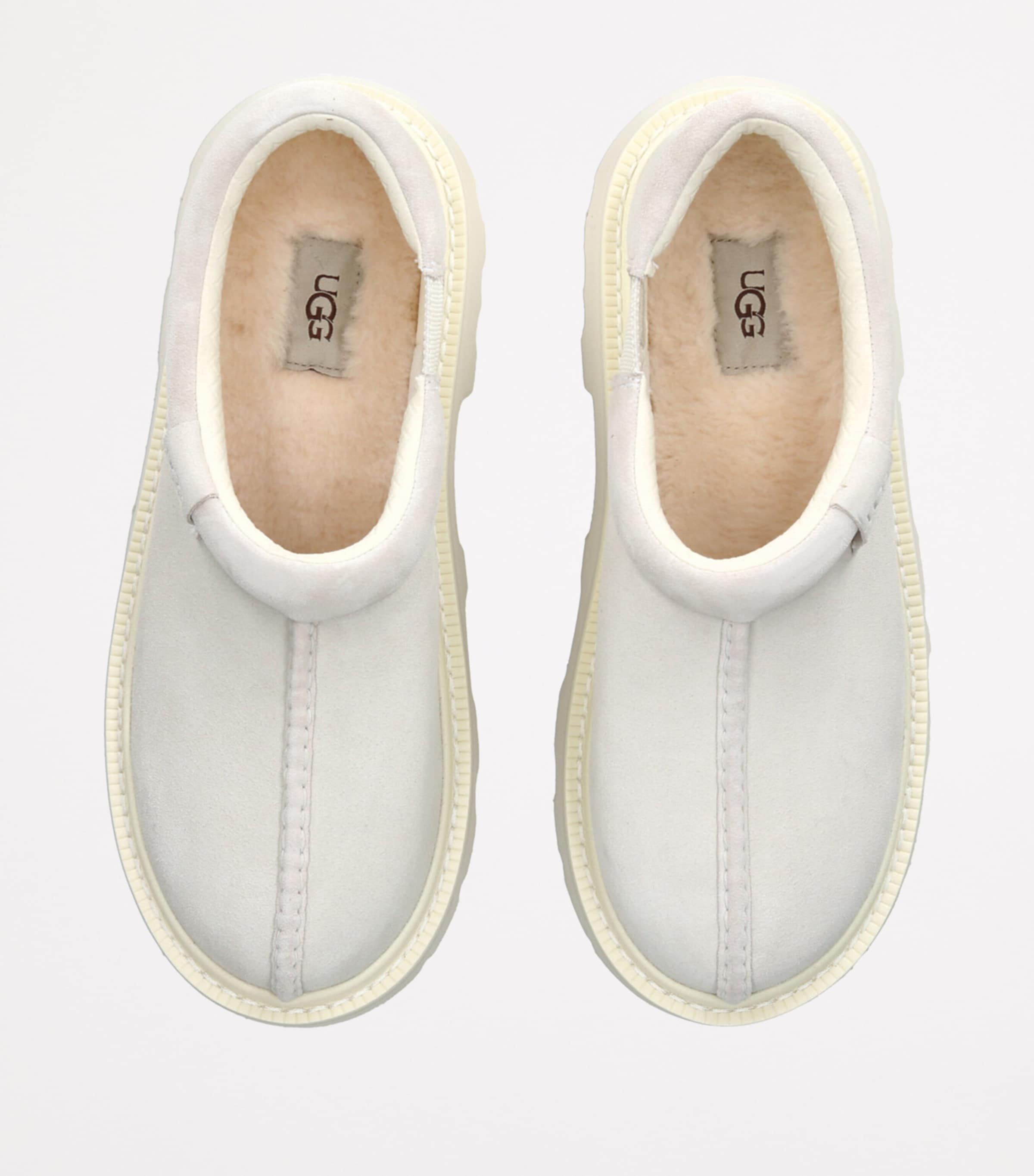 UGG Suede Tasman Loafers White Image 4