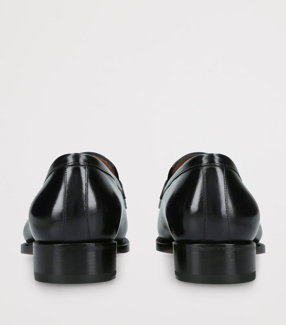 Leather Arco Loafers NAVY Image 2