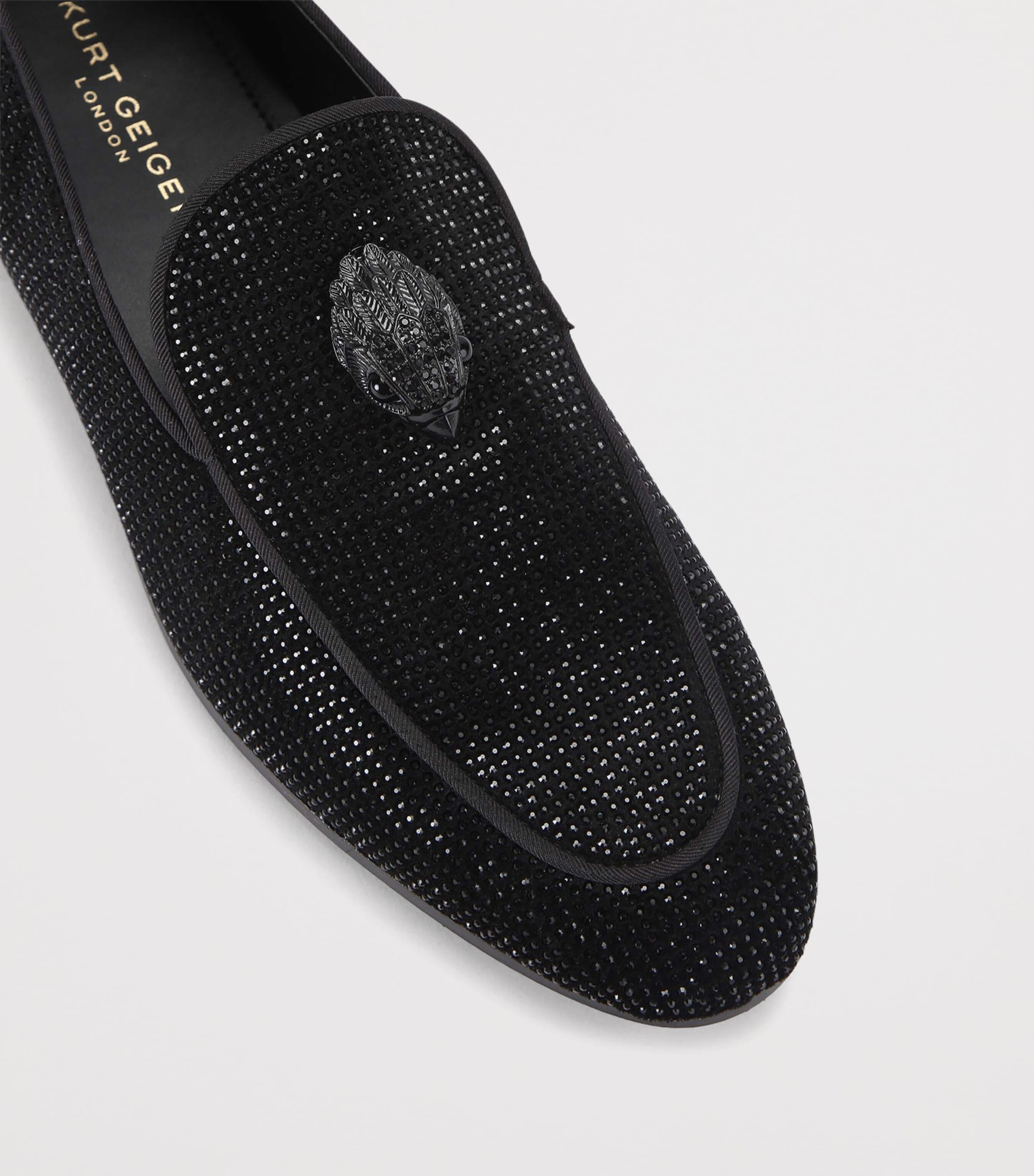 Kurt Geiger London Embellished Hugh 2 Loafers Black/comb Image 2